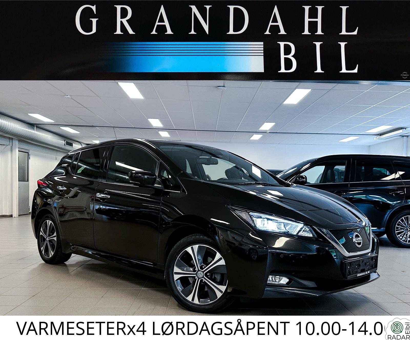 NISSAN LEAF 40kWh 40kWh AUT.GIR ACC PARKPILOT 360KAMERA NAVI KJØREASSIST.