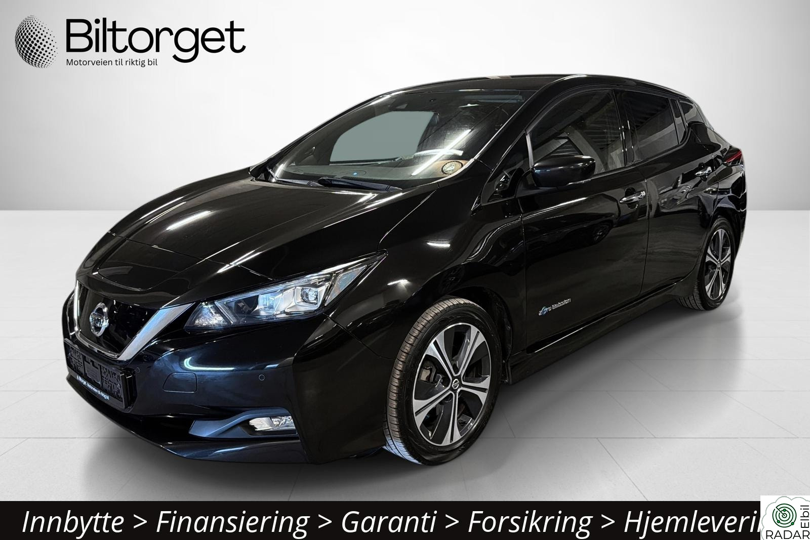 NISSAN LEAF 40kWh 40kWh 270km Cruise 360 Navi Delskinn Nylig EU28++