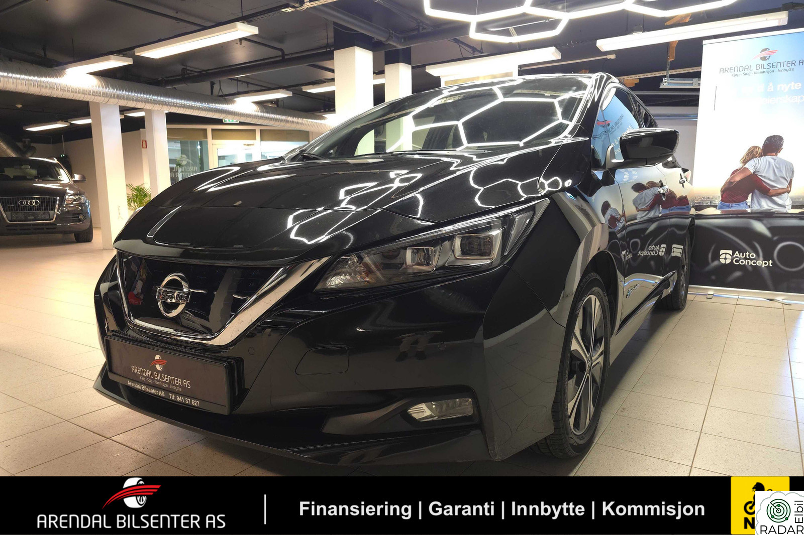 NISSAN LEAF 40kWh 40kWh / ACC / R.KAMERA / NAVI / VARME-RATT+BAKSETE ++