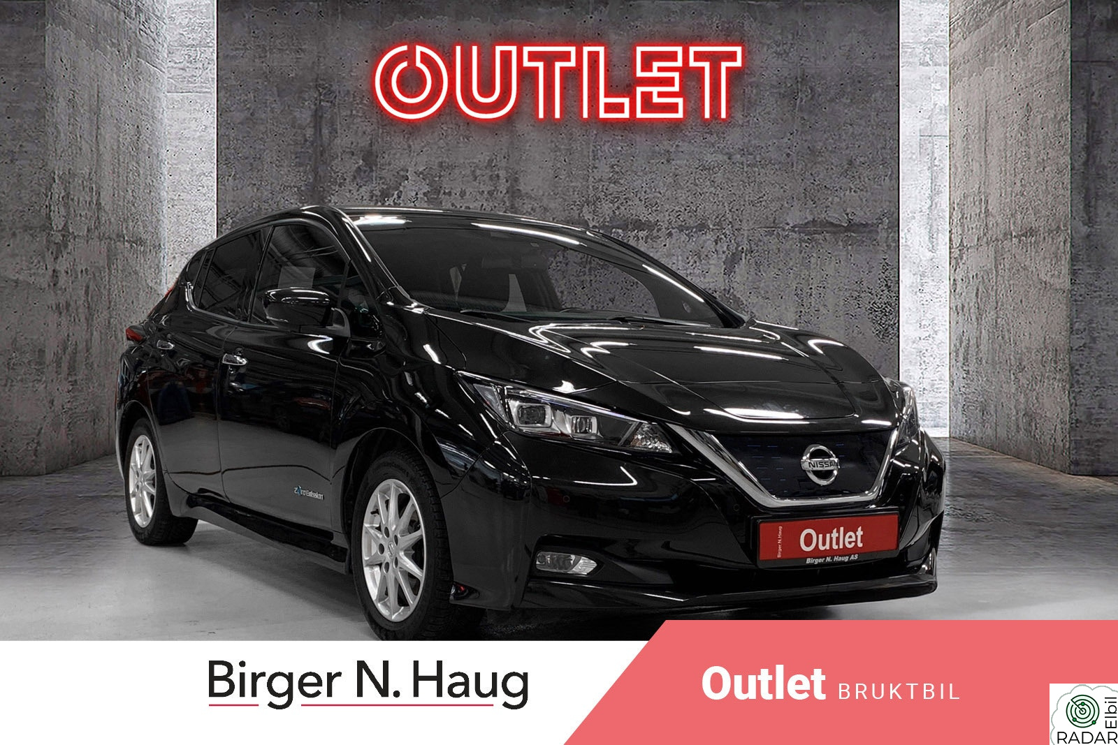 NISSAN LEAF 40kWh 40kWh Launch Edition Outlet Norsk 360Kamera LED App+++
