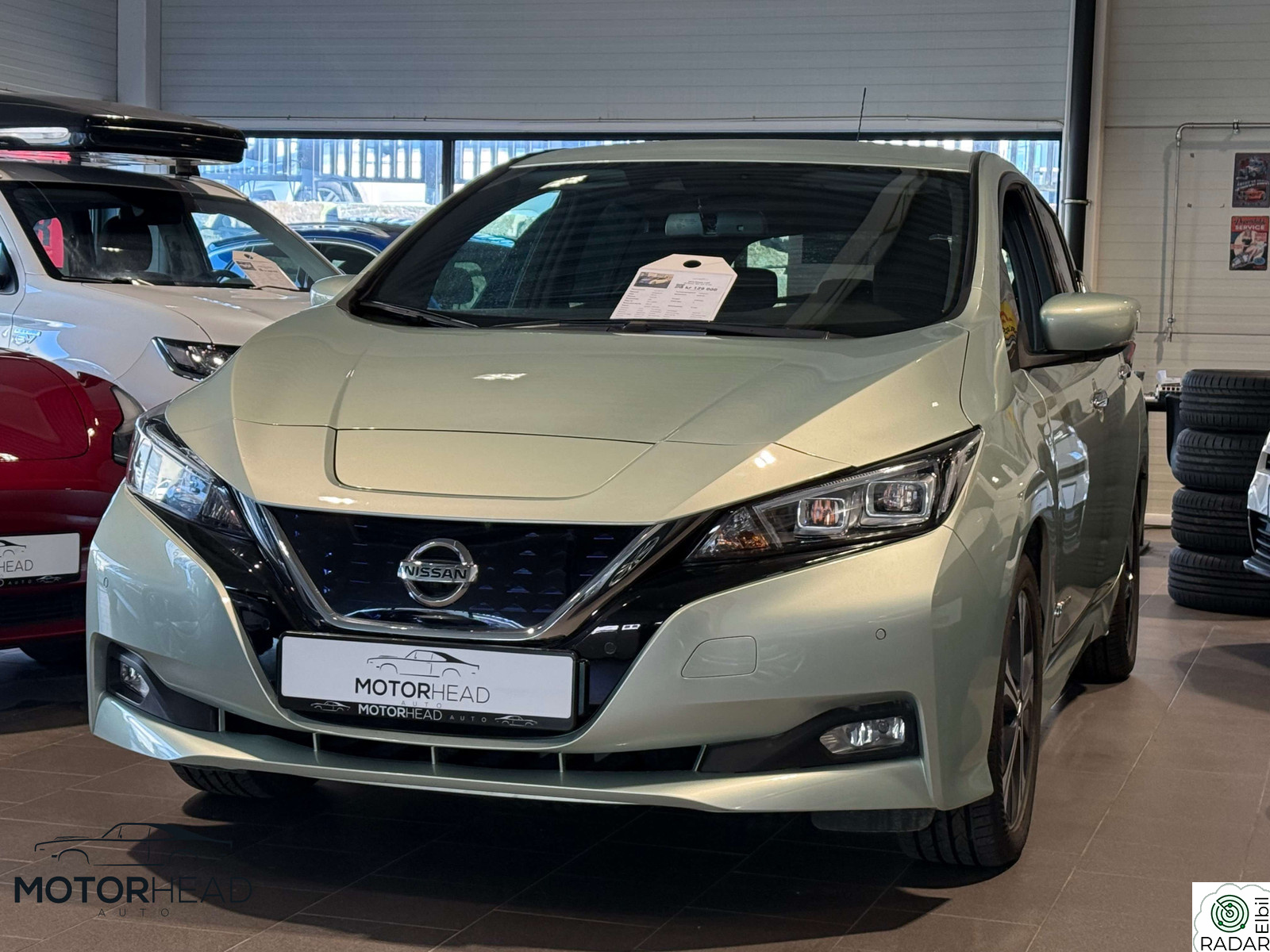 NISSAN LEAF 40kWh 360 Kamera, Navi, ACC, En eier,