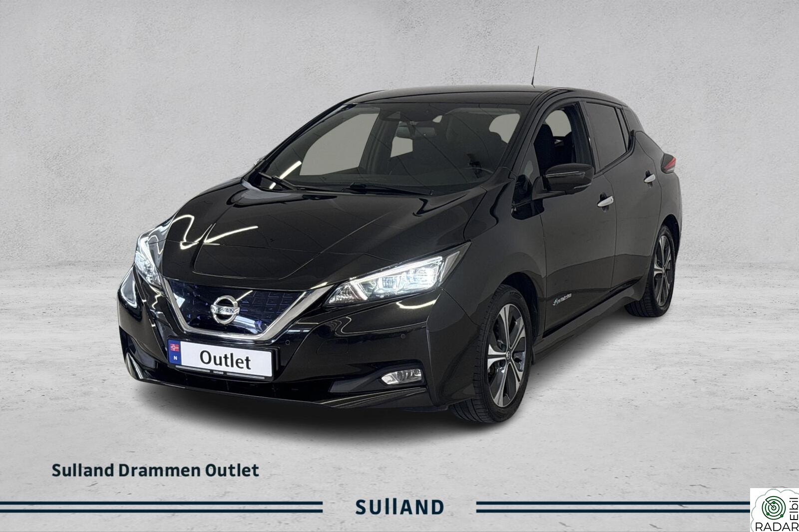 NISSAN LEAF 40kWh 40kWh Navi,ACC,Rattvarme,Carplay,Kamera,Keyless,Ledlys
