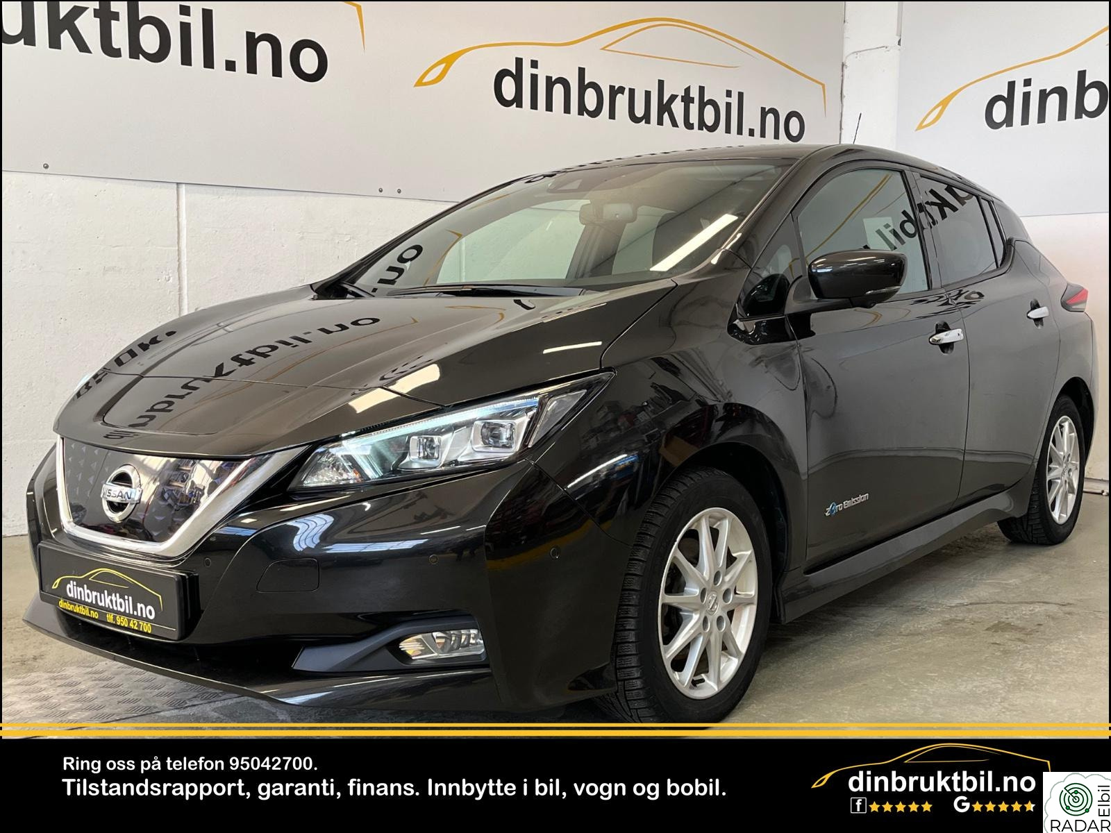 NISSAN LEAF 40kWh 40kWh, 90% Batteri, Launch Edition, ACC, Tilstdsrapport
