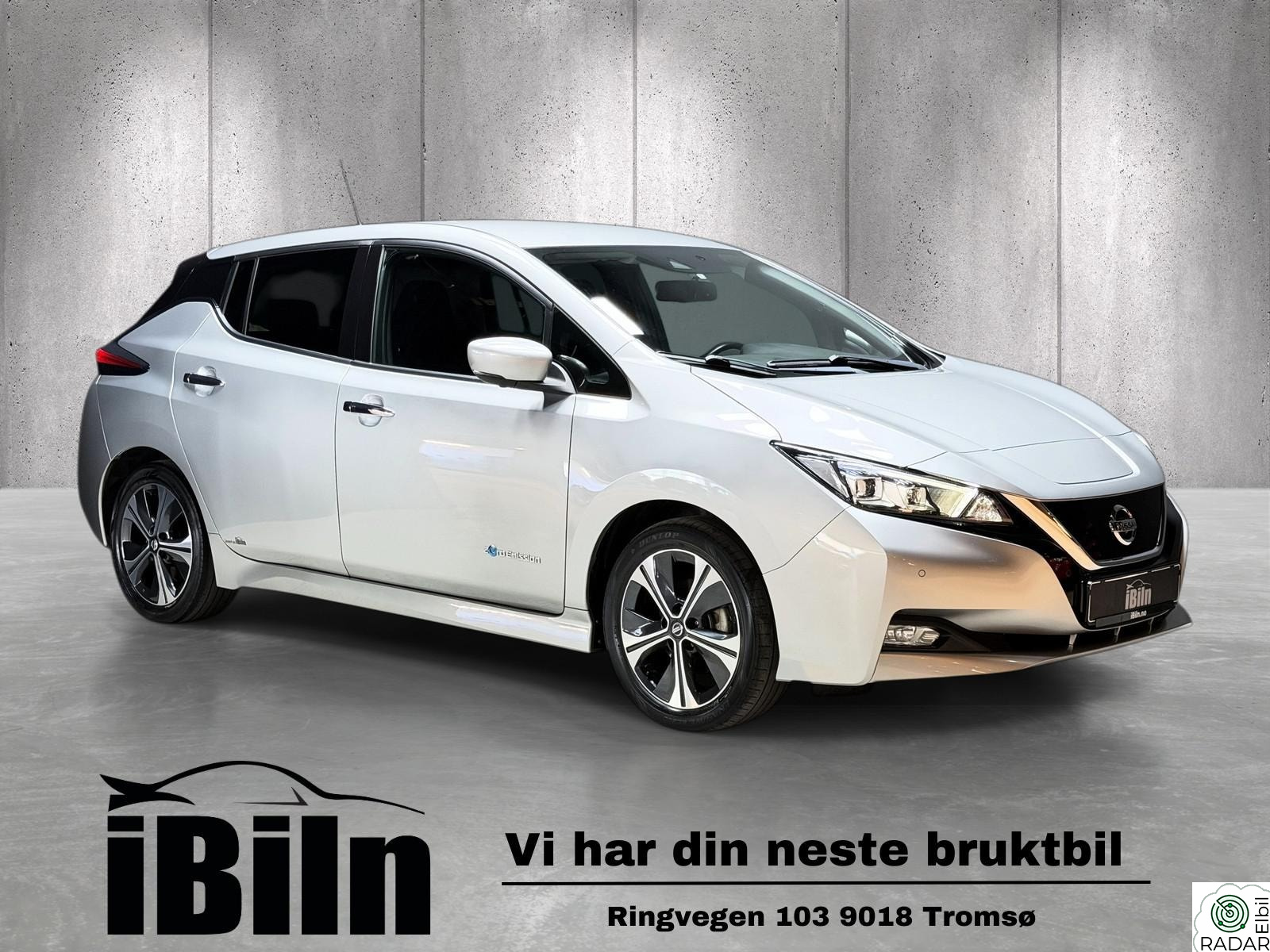 NISSAN LEAF 40kWh 40kWh N-Connecta, ACC, 360° Kam, Navi, Nye dekk S+V++