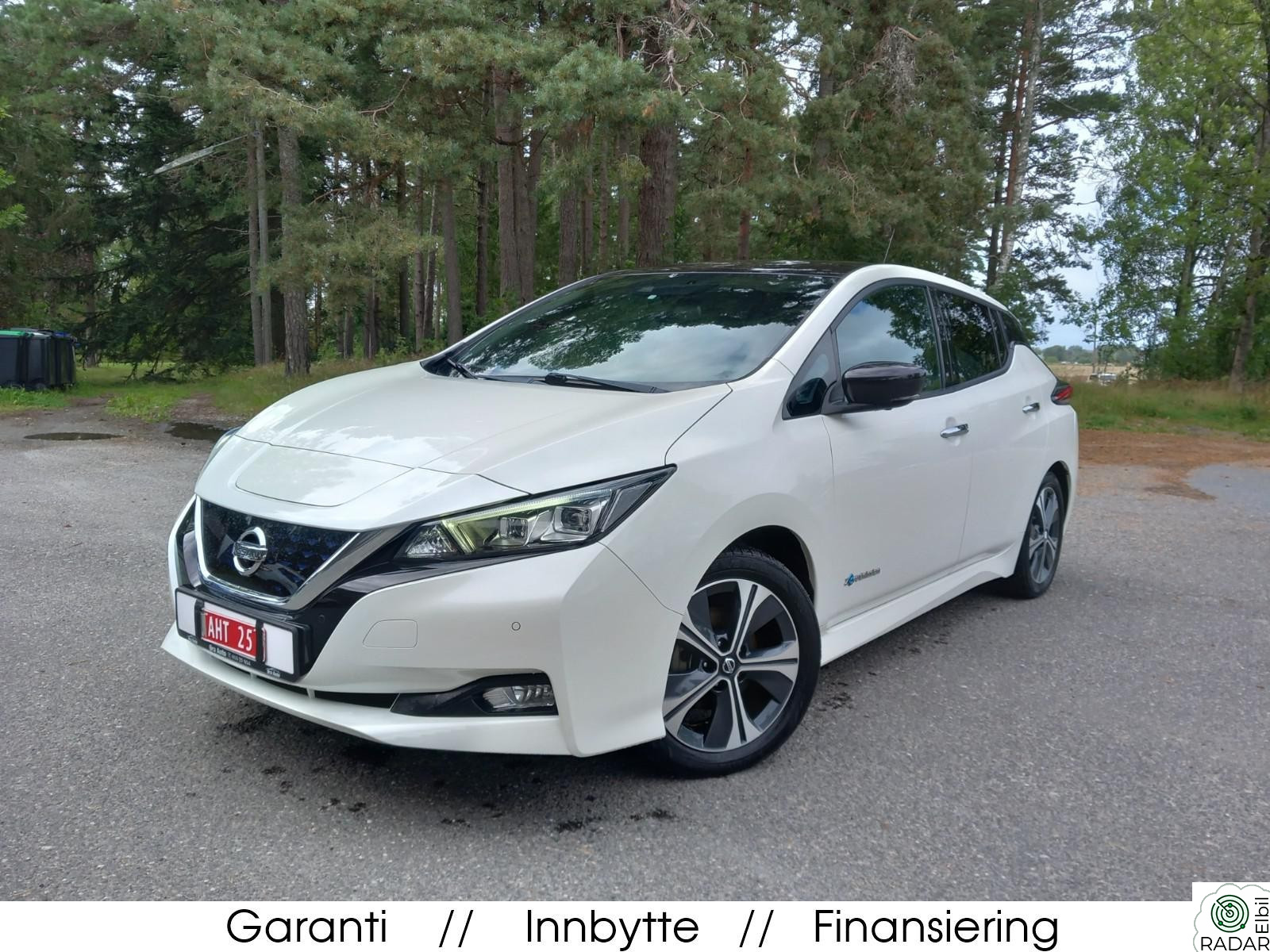 NISSAN LEAF 40kWh En eiers bil.Norsk bil,40kWh ,Tekna | Delskinnn