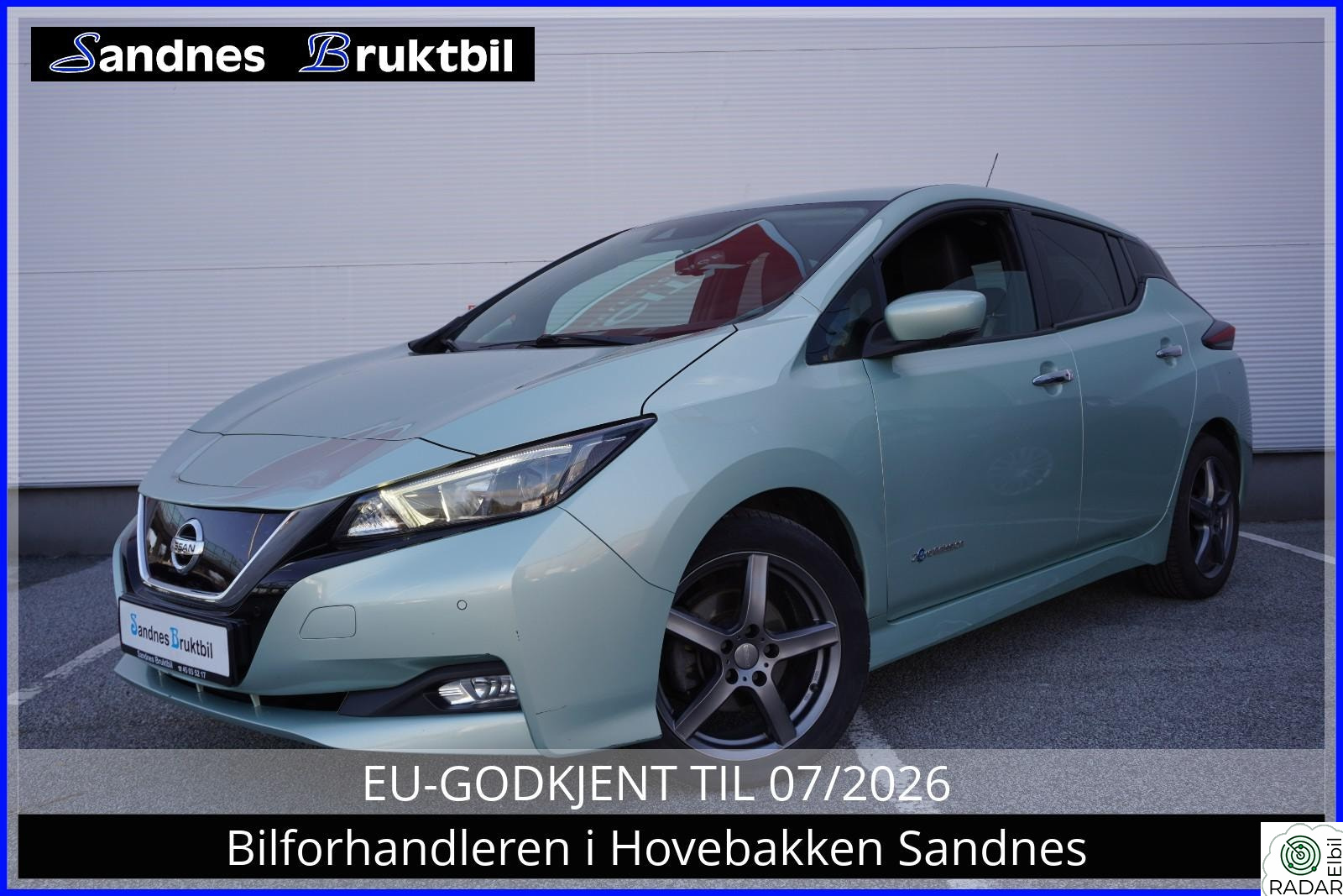 NISSAN Leaf 40kWh 40kWh,SKINN,ACC,TLF,DAB+,LED,360KAMERA,NAVI,KEYLESS,USB