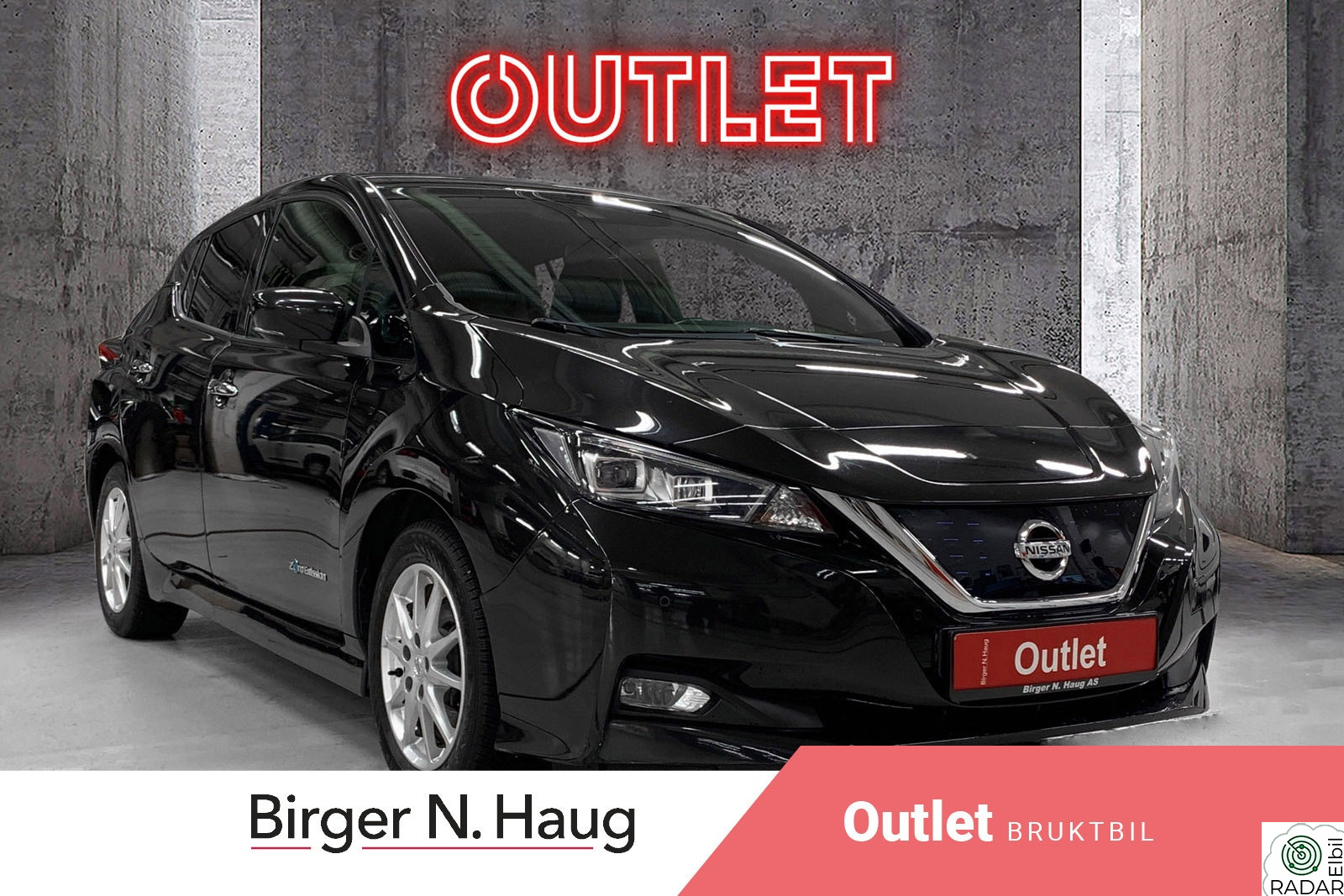 NISSAN LEAF 40kWh 40kWh Launch Edition |OUTLET|LED|360|RATTVARME|NY SERV|