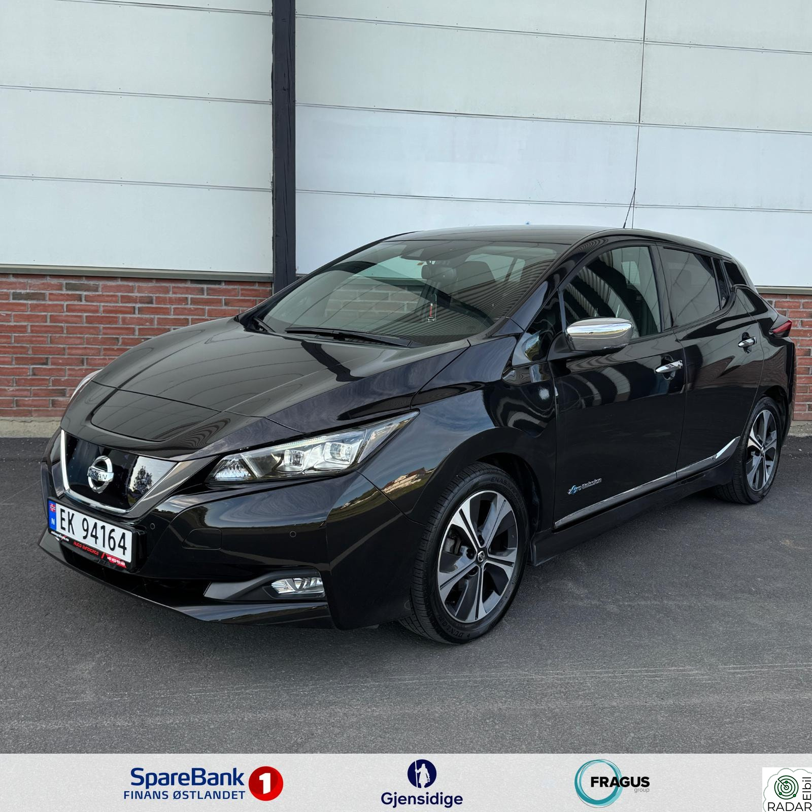 NISSAN LEAF 40kWh 40kWh // Lav km.stand // Varmepumpe // Kamera // S+V