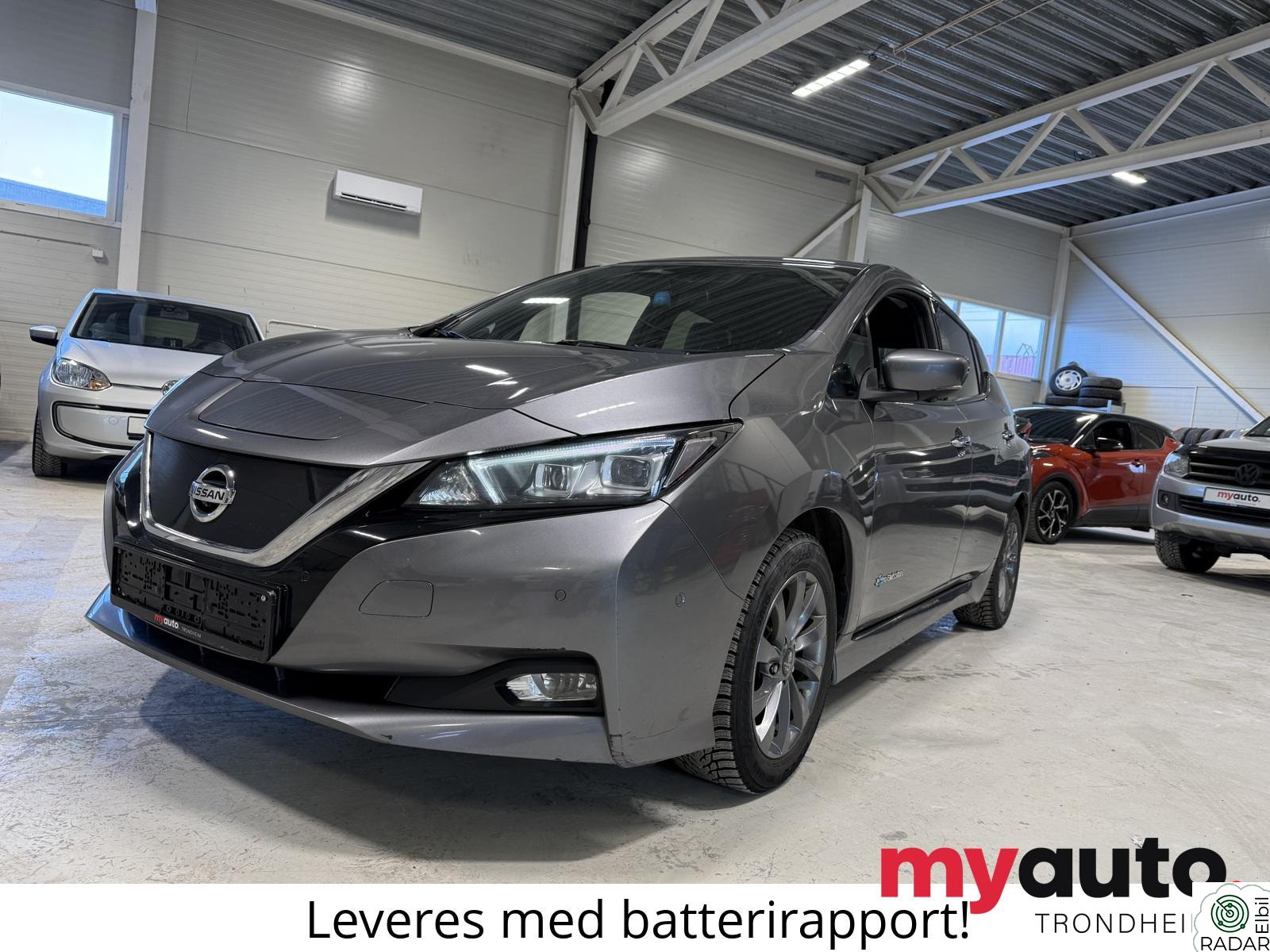 NISSAN Leaf 40kWh Tekna/Bose/Skinn/DAB+/Navi/V-ratt/USB +++