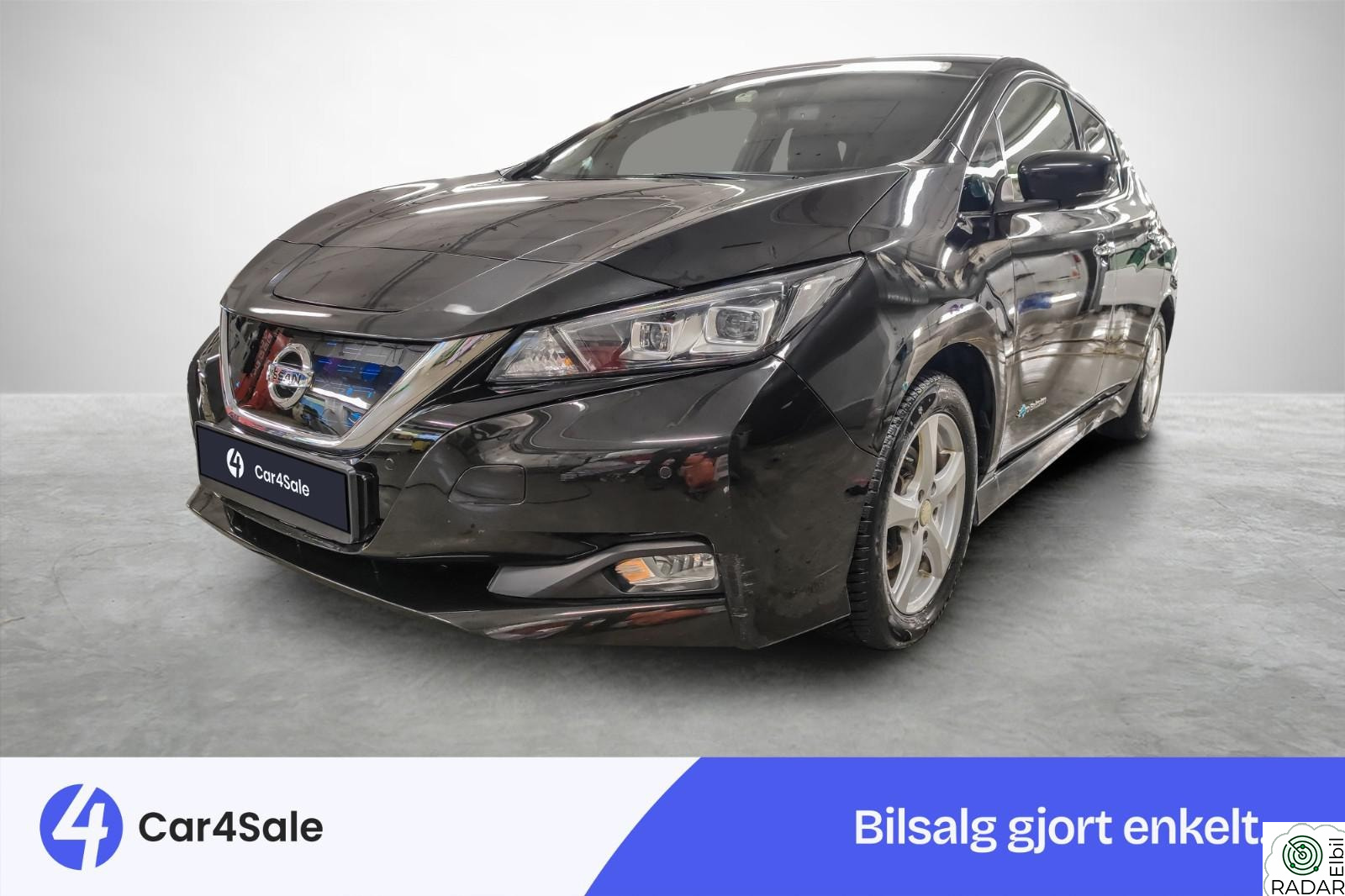NISSAN LEAF 40kWh 270km N-Connecta / ACC / Norsk / R.kam/ Navi/ EU26/ S+V