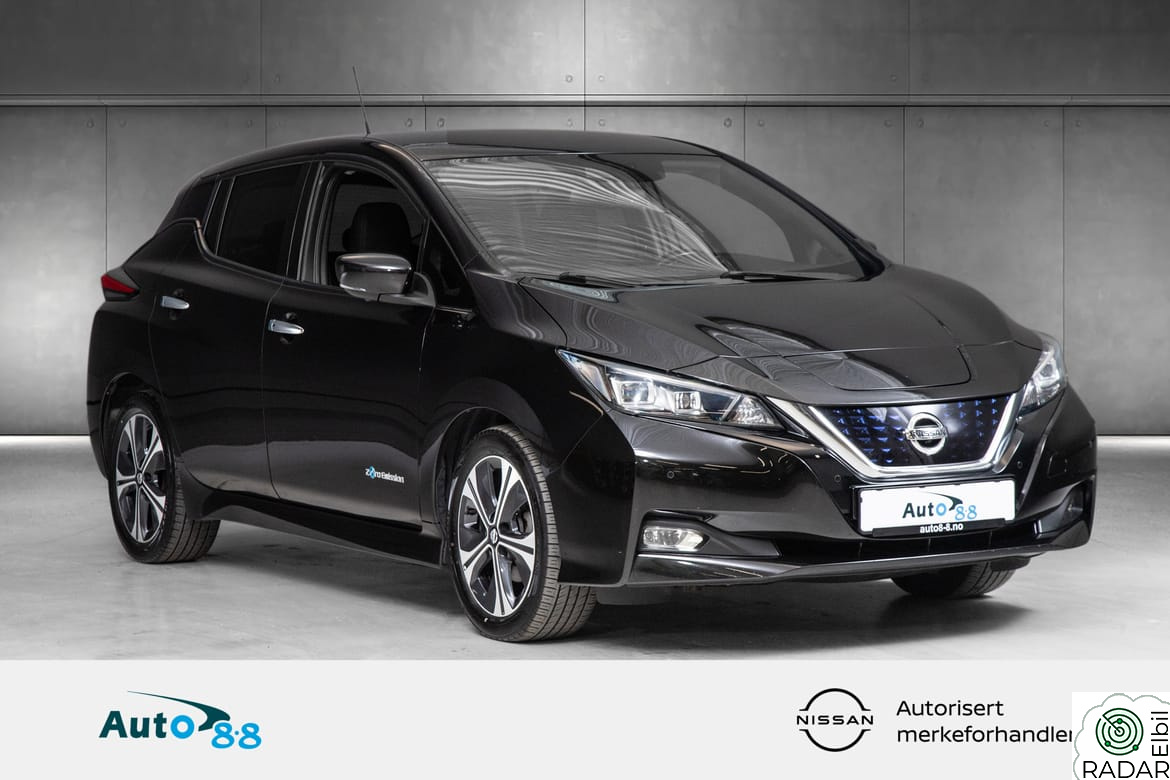 NISSAN LEAF 40kWh /BRUKTBILKAMPANJE/ACC/NAVI/DAB+/VARMEPUMPE/++!