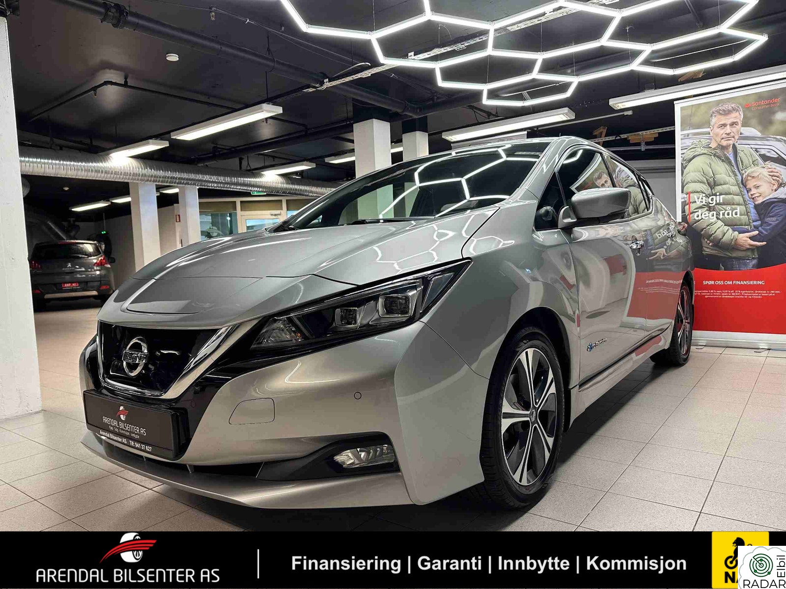 NISSAN LEAF 40kWh 1EIER / AUTOMAT / NYEU / 40KWH / RYGGEKAMERA