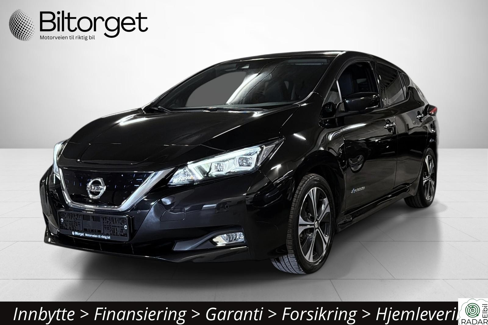 NISSAN LEAF 40kWh 40kWh 270km Kamera Tekna Navi Vinterpakke EU27++