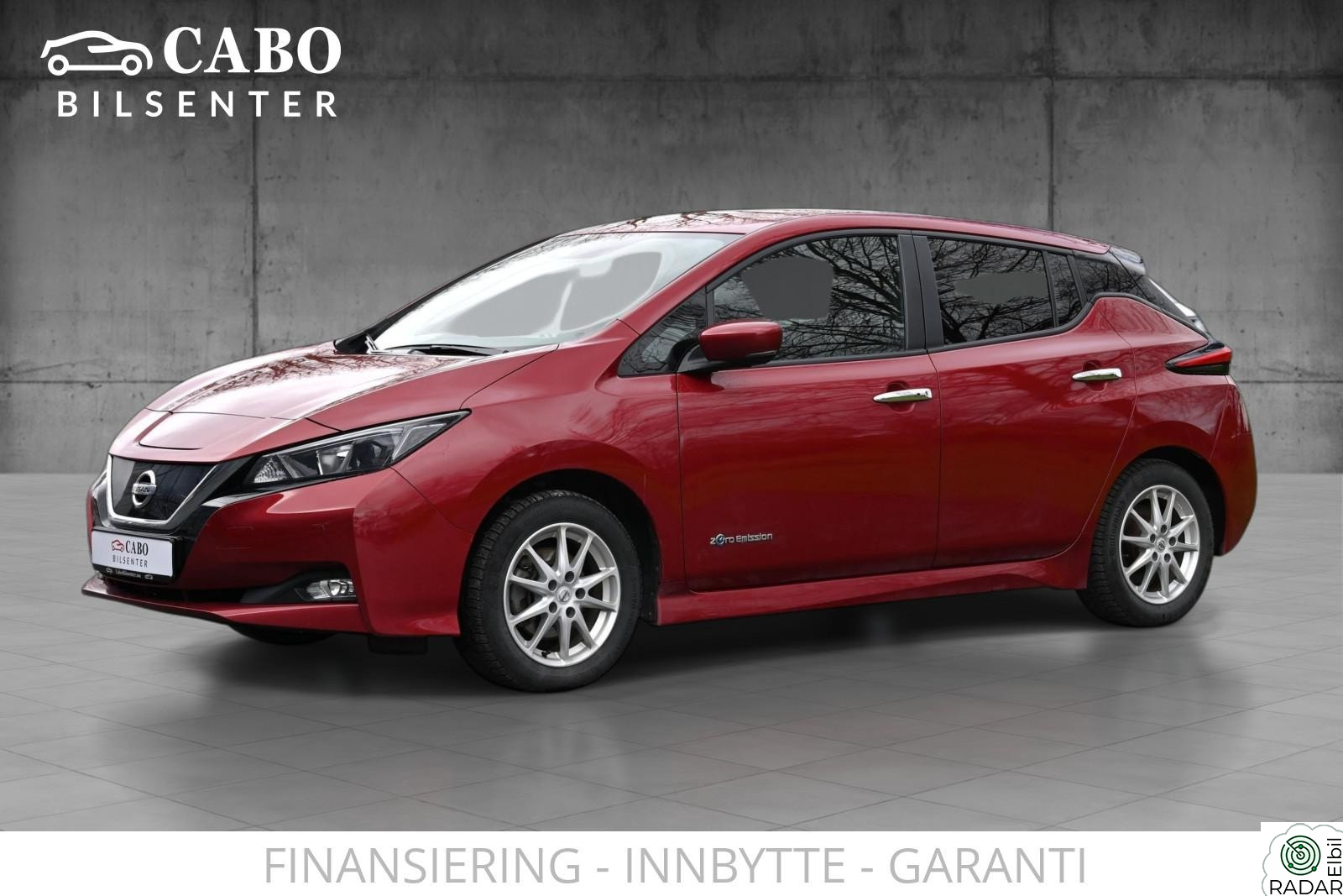 NISSAN LEAF 40kWh 1 ÅRS GARANTI | ADAPTIV CRUISE | 360 KAMERA