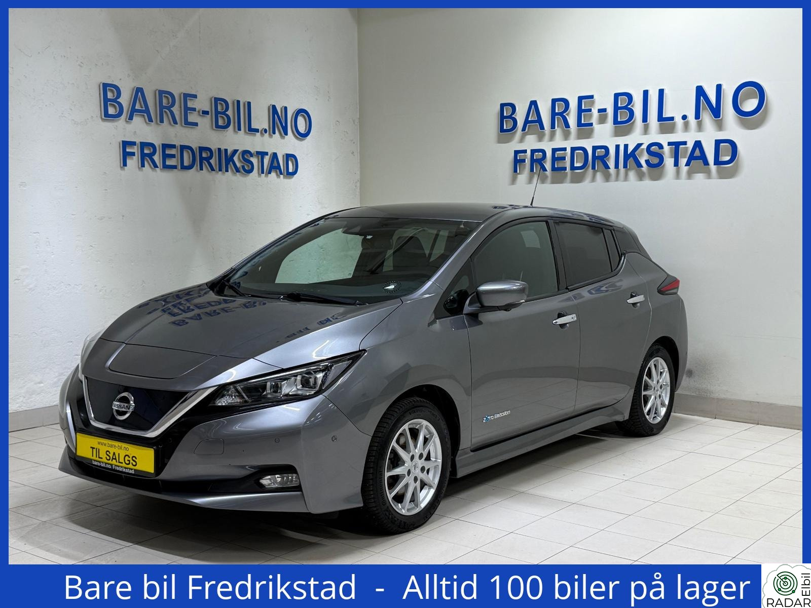 NISSAN LEAF 40kWh 40kWh Aut/360/Bose/D,Skinn/E-Pedal/Acc/Navi/V,Ratt/Pdc