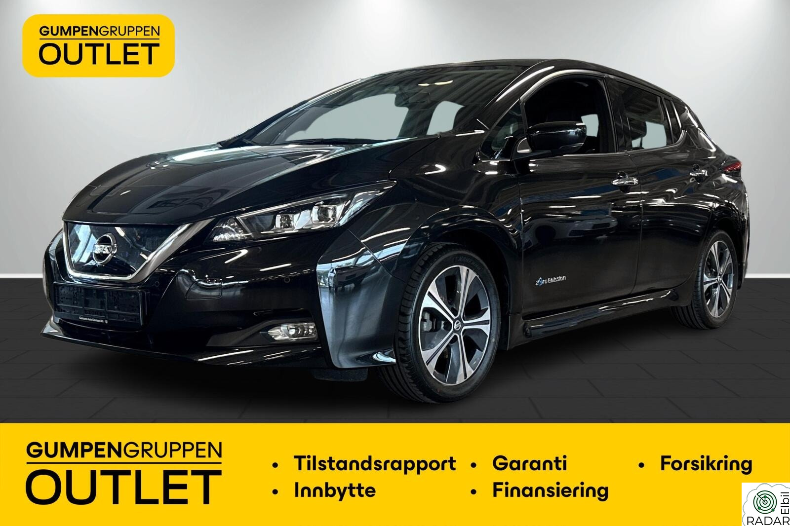 NISSAN LEAF 40kWh 40kWh Tekna 360kamera/Navi/Bose/Keyless/Rattvarme++