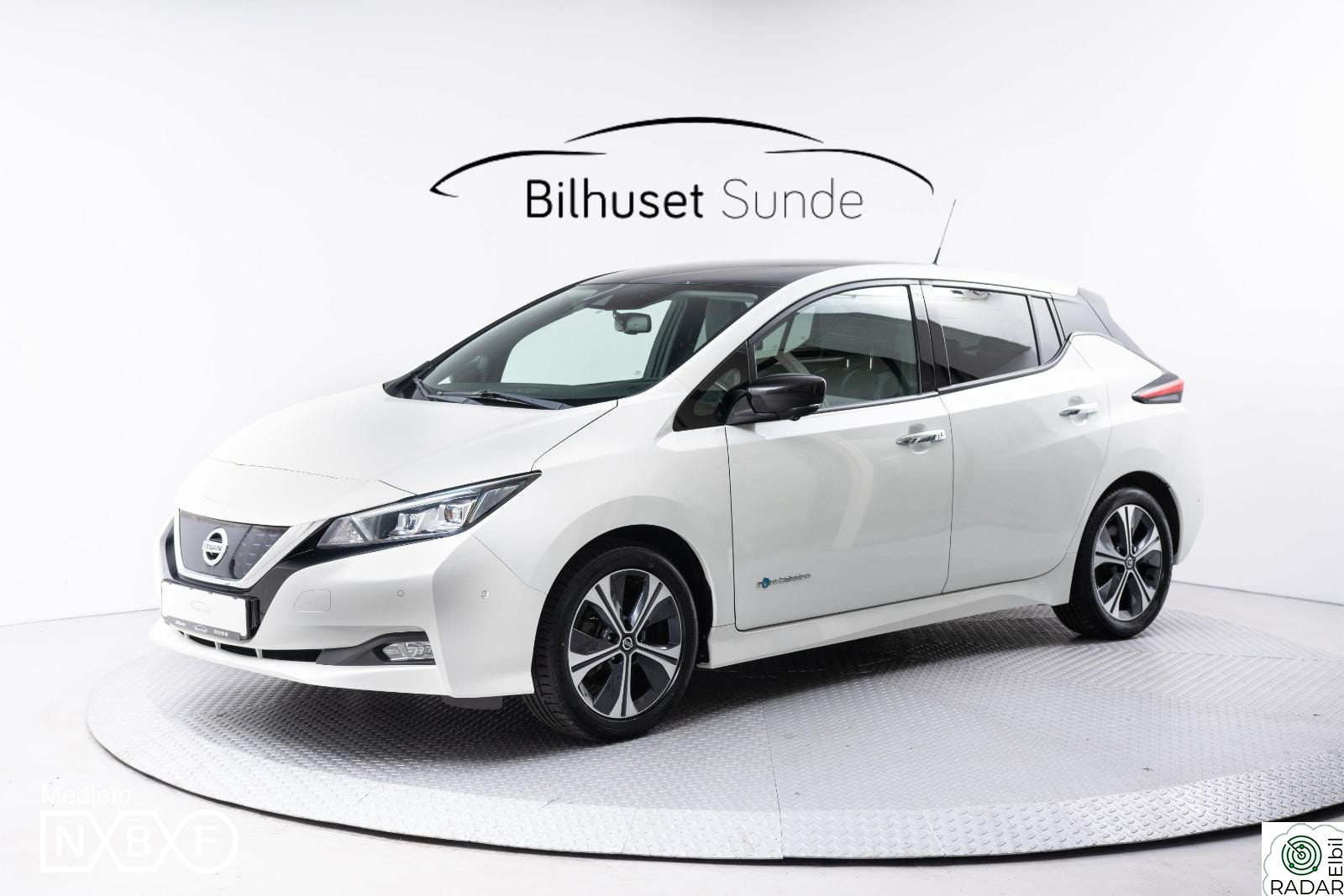 NISSAN LEAF 40kWh 40kWh Tekna,BOSE,ACC,Navi,360,DAB,Skinn,Rattvarme+++