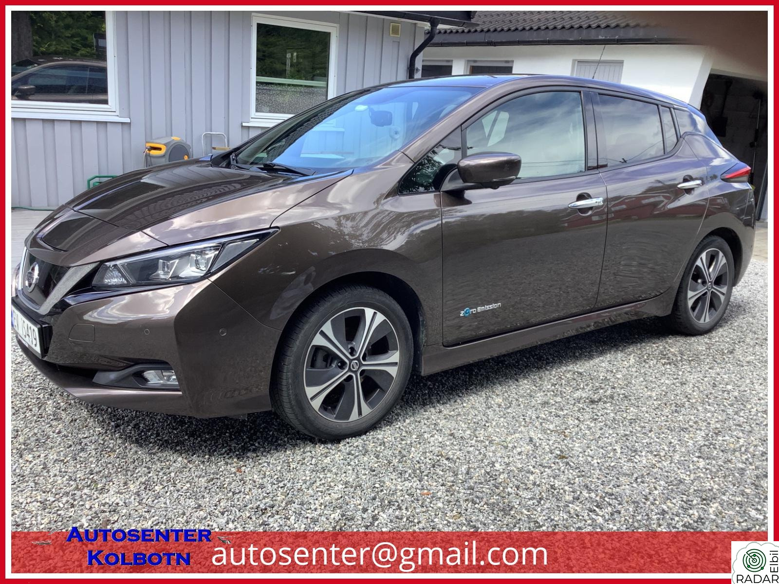 NISSAN LEAF 40kWh 40kWh Tekna. Bose. Ratt varme. Del skinn.