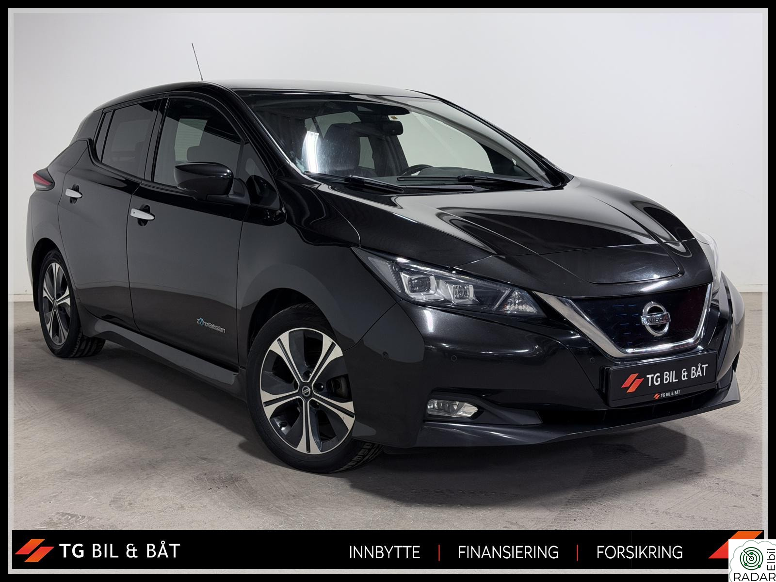 NISSAN LEAF 40kWh 40kWh Tekna 150hk (270km) - ACC/NAVI/BOSE/360/1 EIER!