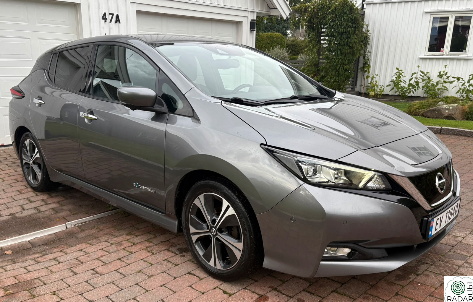 NISSAN LEAF 40kWh 40kWh TEKNA/Skinn/Bose/ACC/360Kam/Keyless/Navi/Norsk