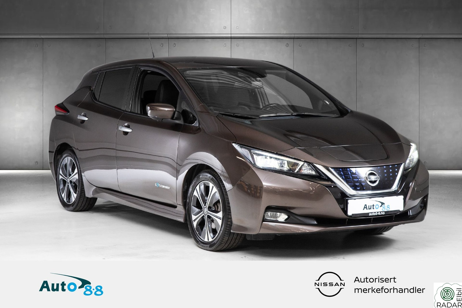 NISSAN LEAF 40kWh /TEKNA/SKINN/BOSE/BLIS/NAVI/DAB+/VARMEPUMPE/++!