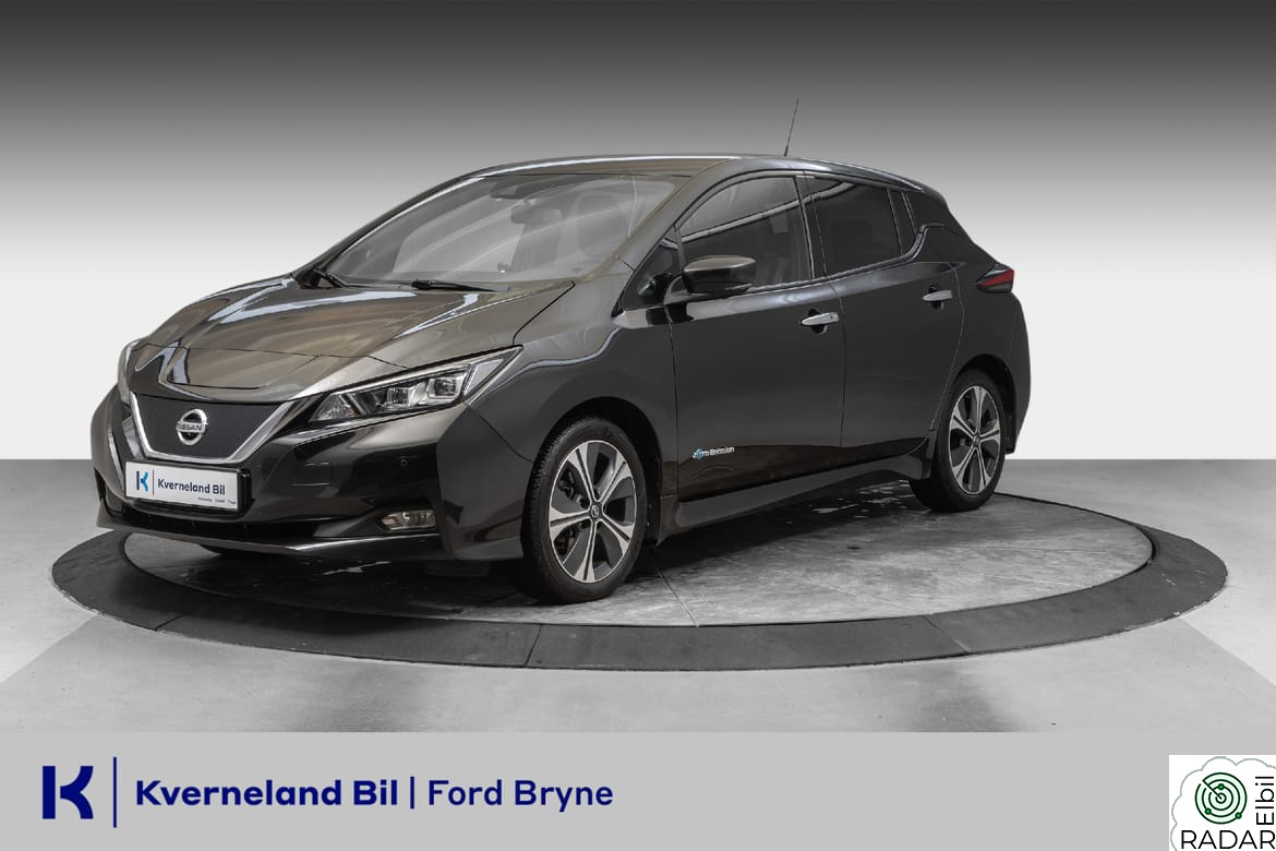 NISSAN LEAF 40kWh Tekna 40kwh, BOSE, Skinn, 360kamera