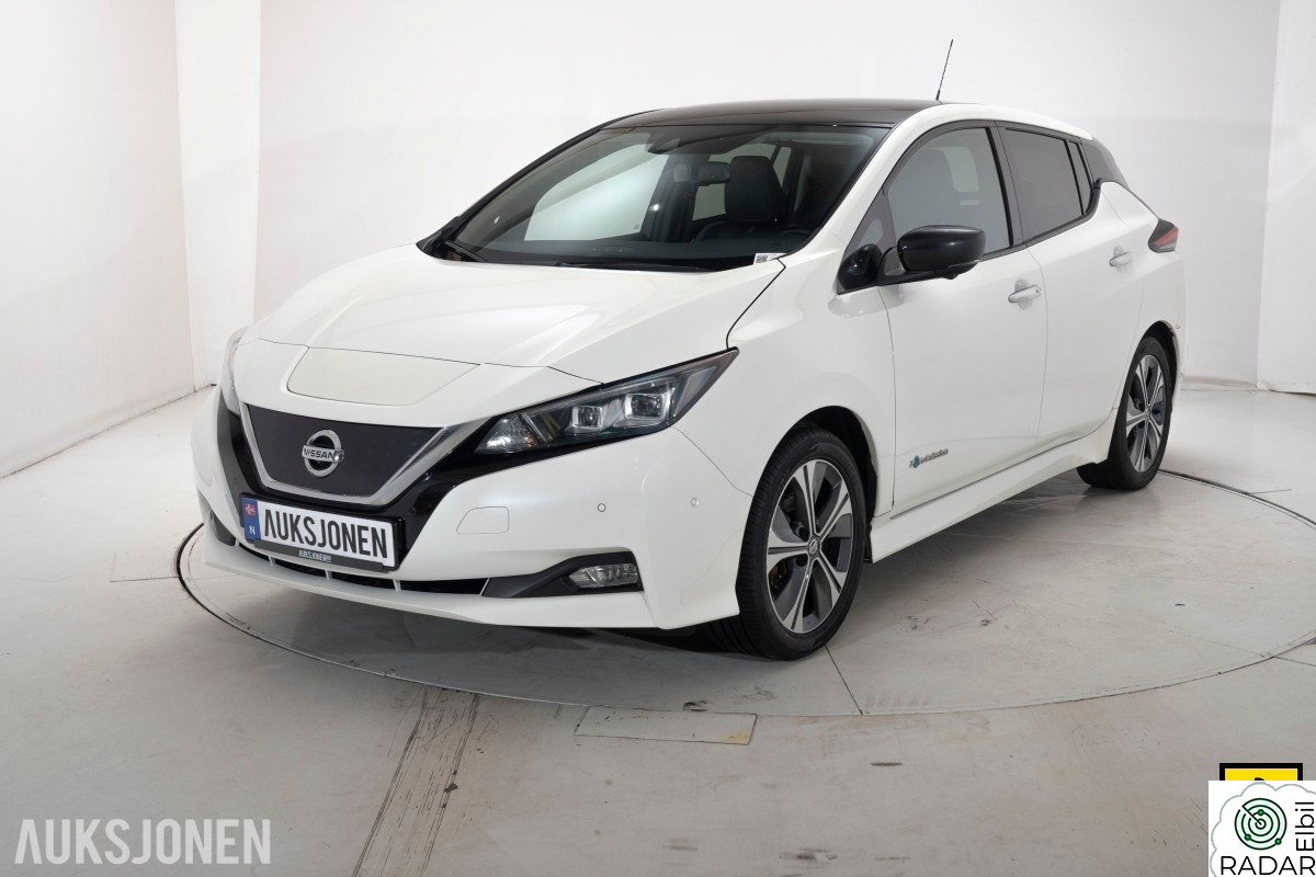 NISSAN LEAF 40kWh TEKNA NORSK BOSE 360-KAMERA SKINN ADAPTIV CRUISE