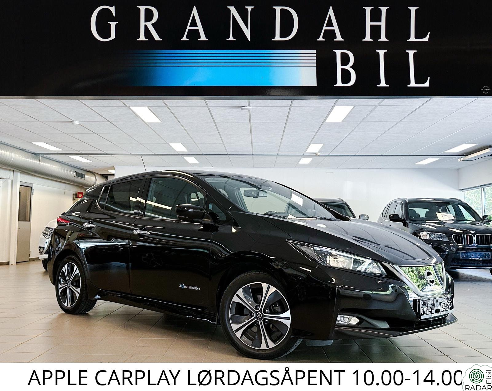 NISSAN LEAF 40kWh 40kWh AUT.GIR ACC 360KAMERA NAVI KJØREASS. 4xVARMESETER