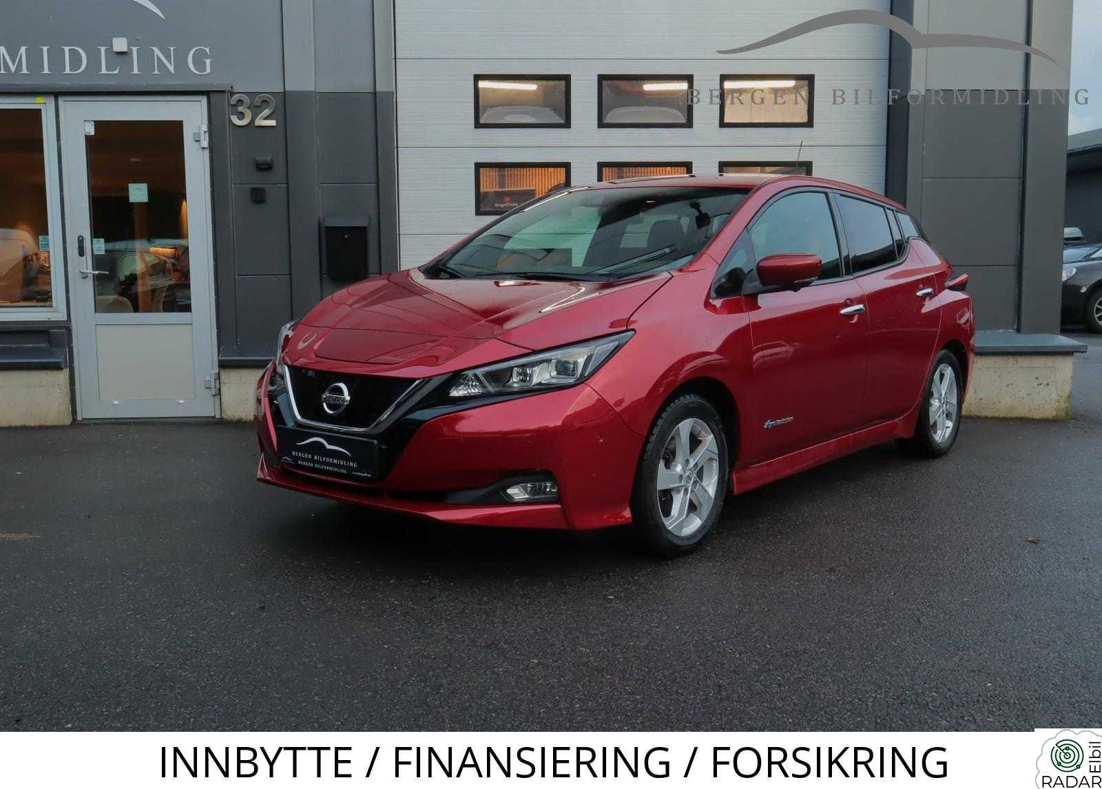 NISSAN LEAF 40kWh 40kWh/ Tekna/ Bose/ Skinn/ ACC/ 360/ NY EU+Service!