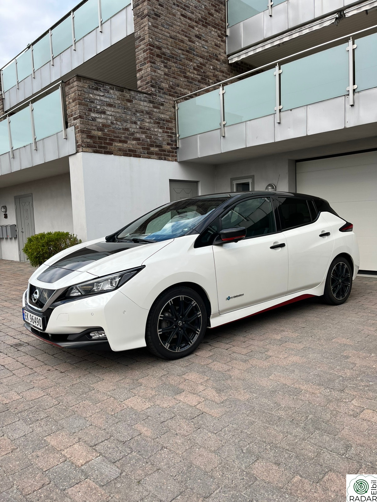 NISSAN LEAF 40kWh 40kWh Tekna, Skinn, Svart tak
