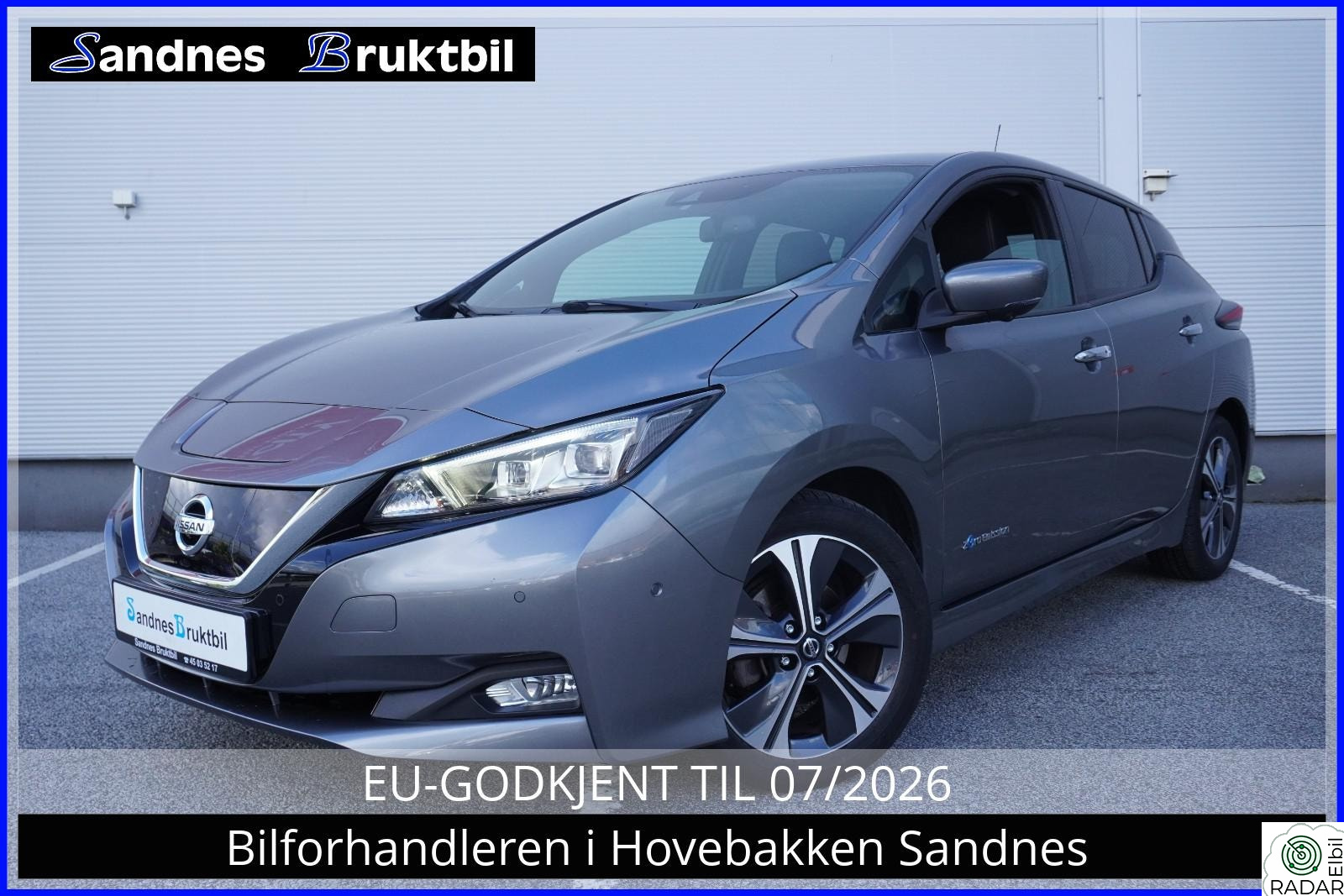 NISSAN Leaf 40kWh 40kWH TEKNA,SKINN,BOSE,ACC,NAVI,TLF,360KAMERA,KEYLESS