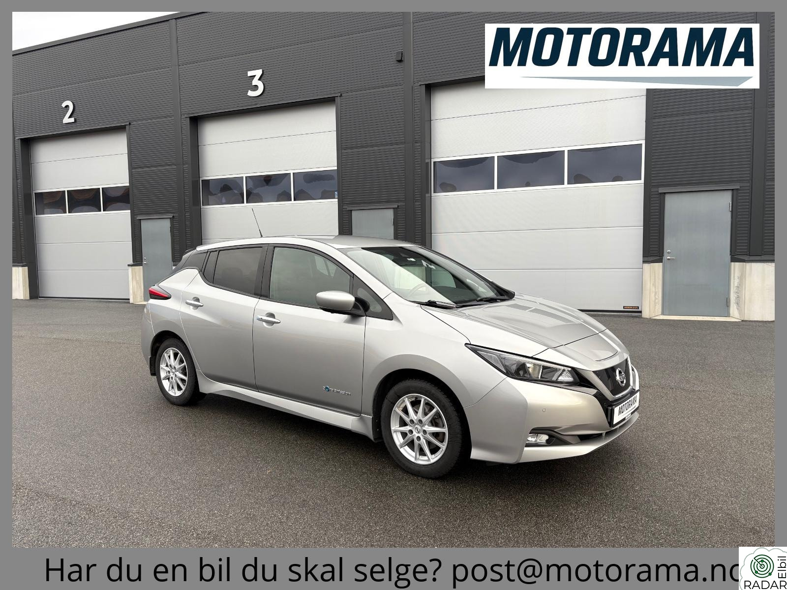 NISSAN Leaf 40kWh | 270KM | Batteritest | 1-Eier | R-Kam | Norsk | EU 28