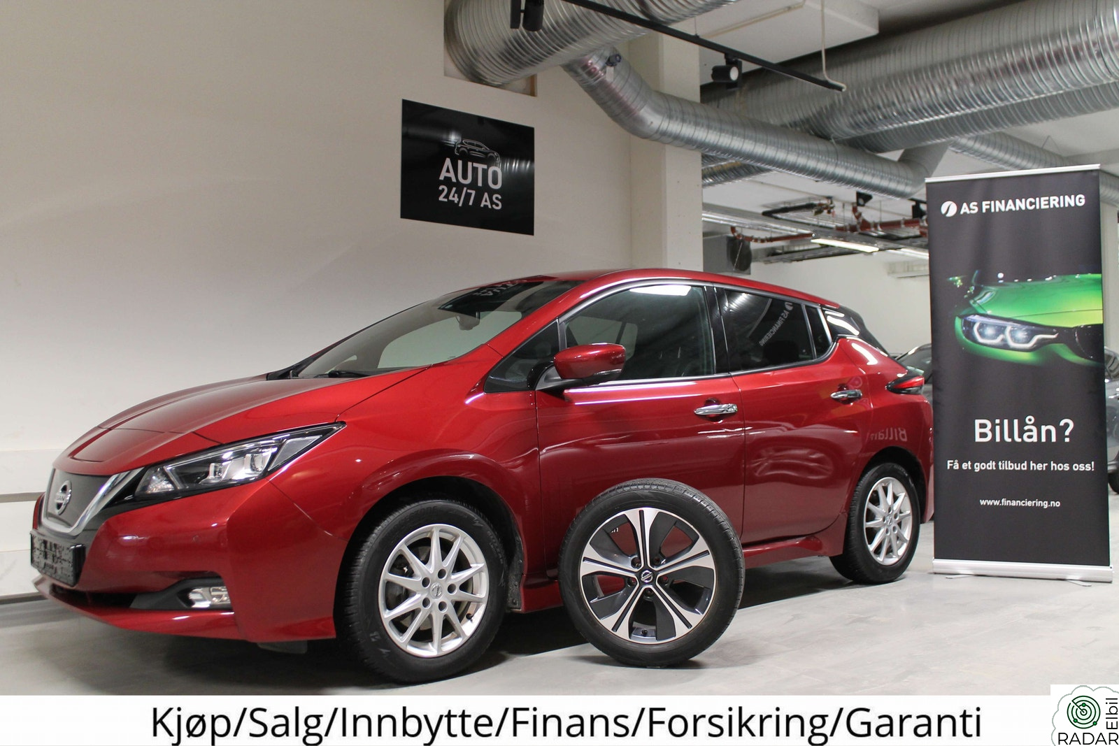 NISSAN LEAF 40kWh 1-Eier/Strøken/Nylig Service/EU-Godkjent 2-2028
