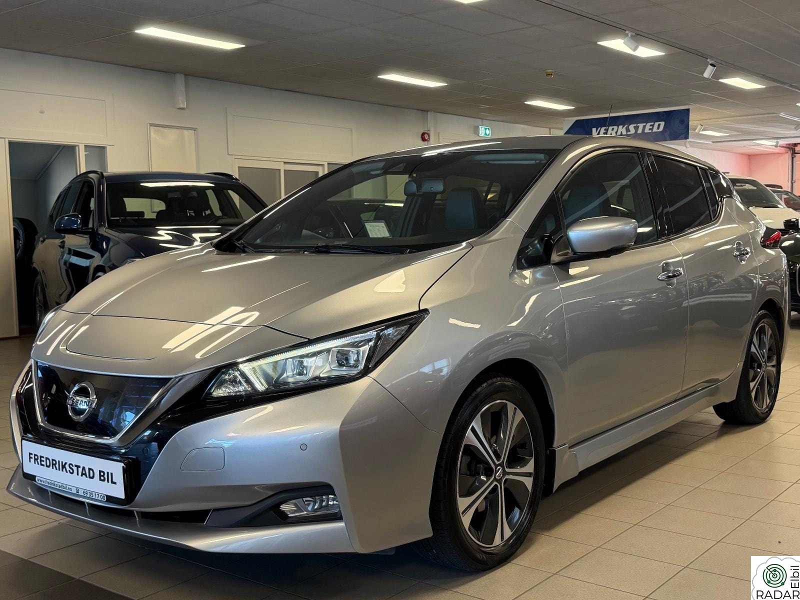 NISSAN LEAF 40kWh 40kWh-NCONNECTA-360" KAMERA-NAVI-DAB-RATTVARME-ISOFIX