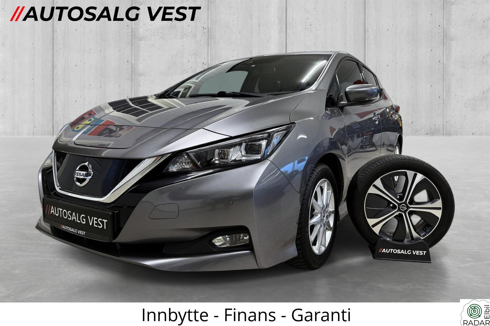 NISSAN LEAF 40kWh 40kWh N-Connecta/Varmepumpe/Navi/ACC/Ny motor