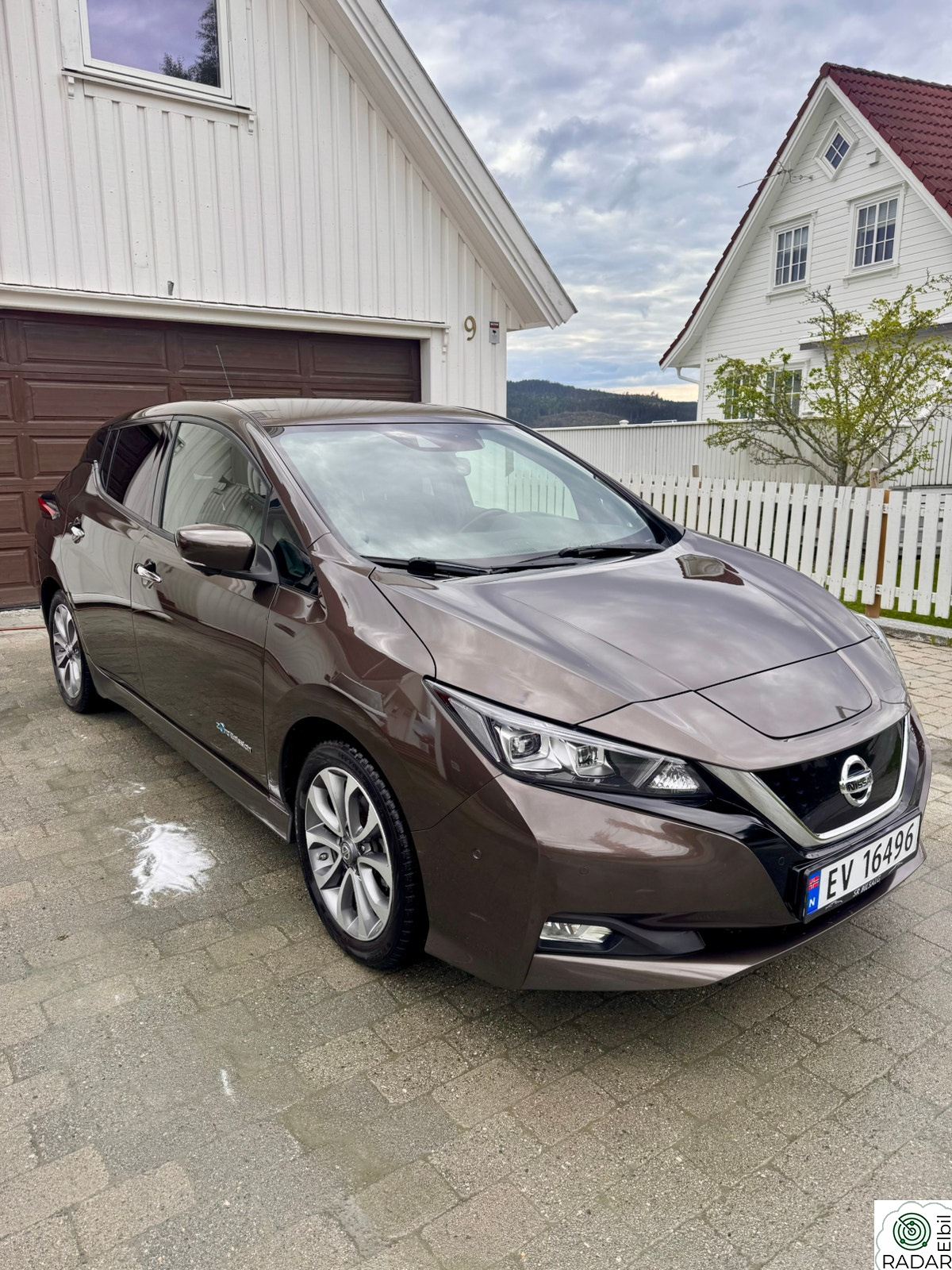 NISSAN LEAF 40kWh 40kWh Tekna- Ny EU og service – Meget god batterihelse