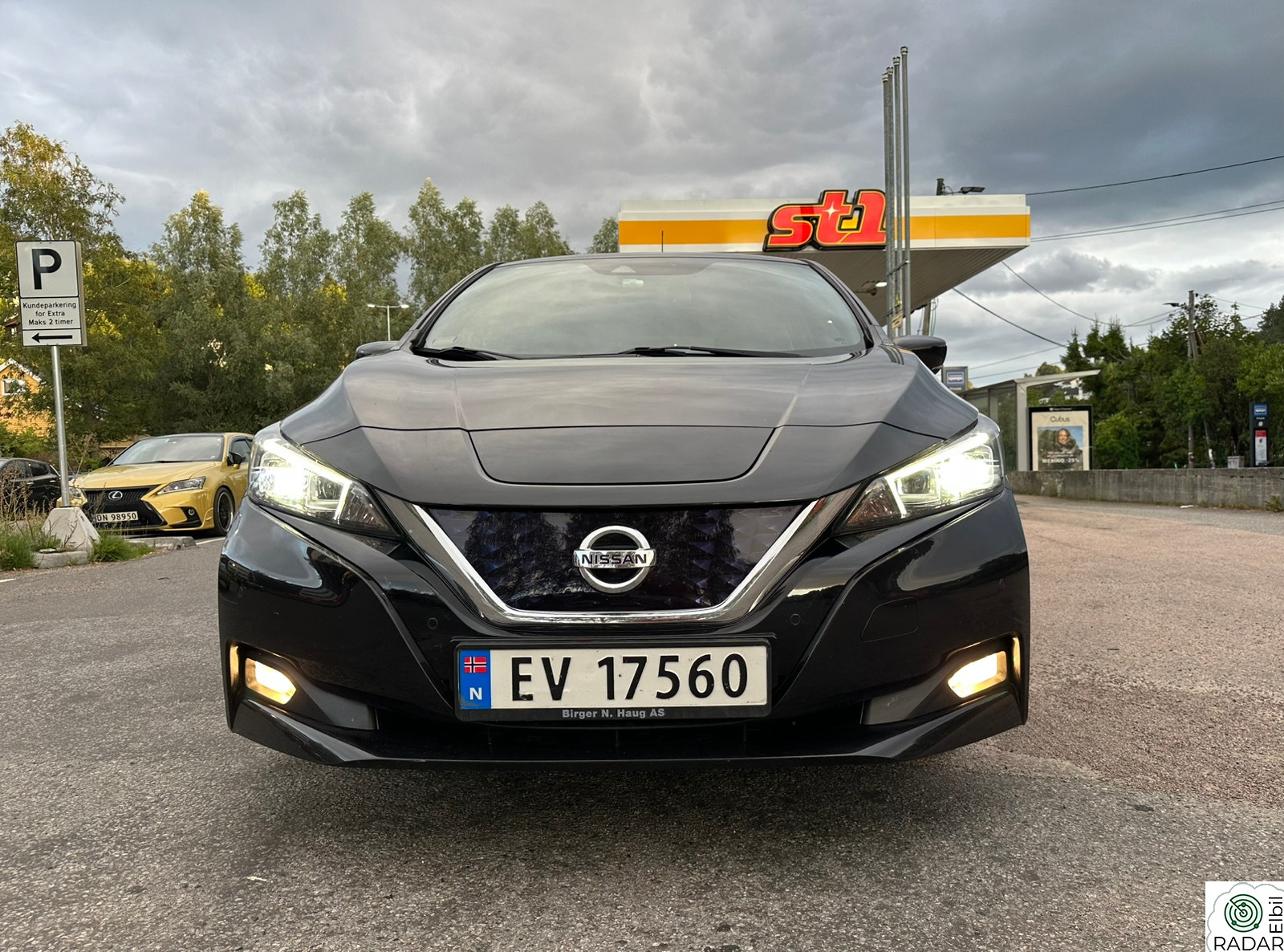 NISSAN LEAF 40kWh Tekna+ 40kWh ProPark+ Helskinn 8x17»felg Batterigaranti