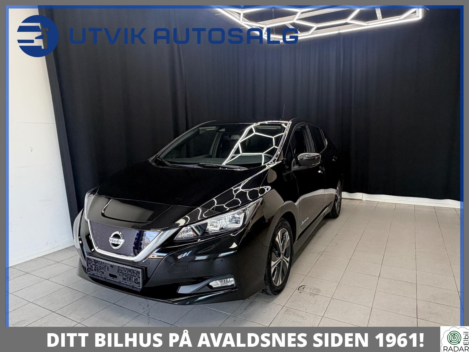 NISSAN Leaf 40kWh 270KM WLTP/360KAMERA/VARME/NAVI++
