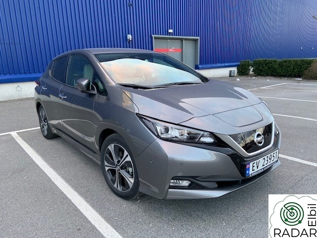 NISSAN Leaf 40kWh 40KW/Tekna/Pro pilot autopark, e-pedal-lysskinn-NORSK