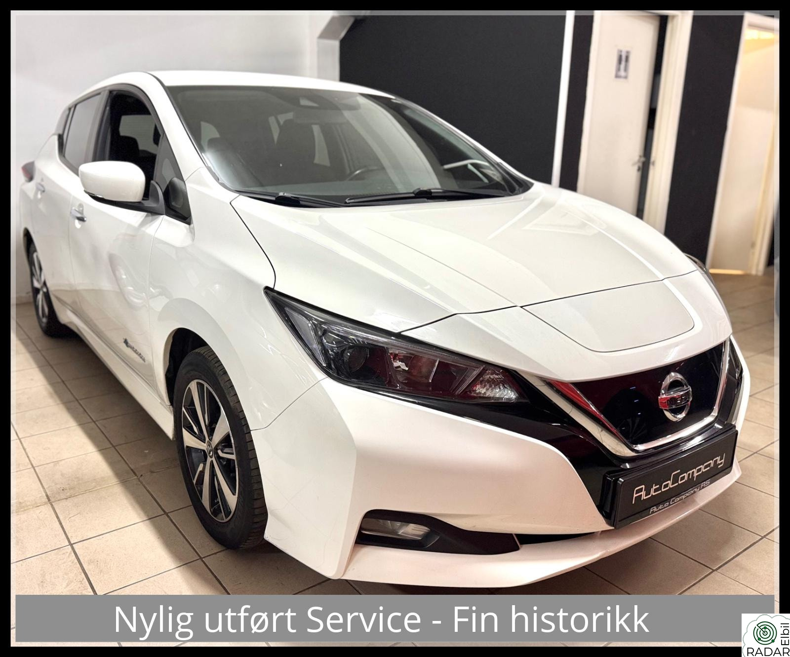 NISSAN Leaf 40kWh 40kWh*1-EIER/NORSK-Bil/NY EU-12.2027/Tectyl/V.pumpe/ACC