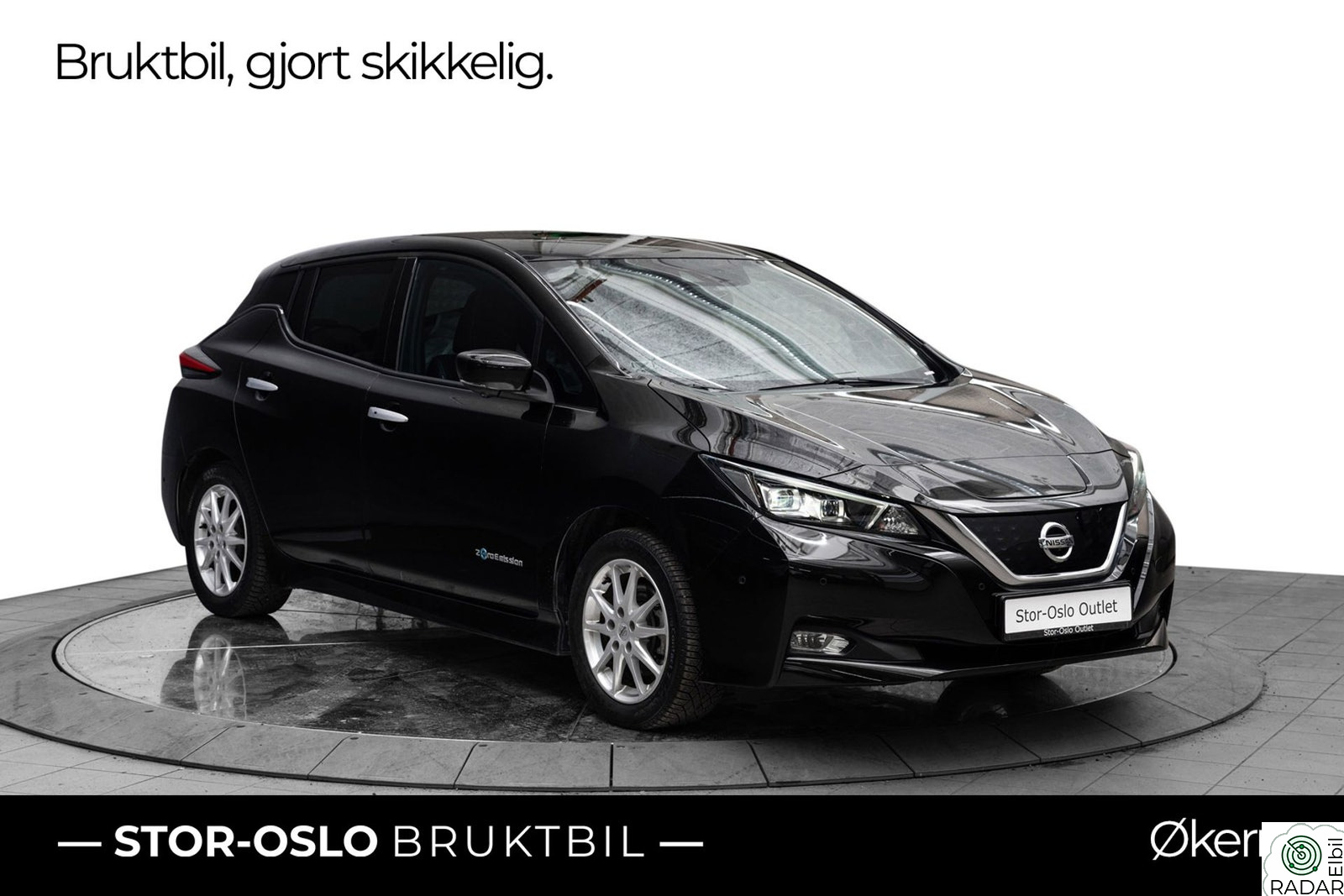 NISSAN Leaf 40kWh EL.bil N-Connecta/360kamera/Bose/Rattvarme/ACC