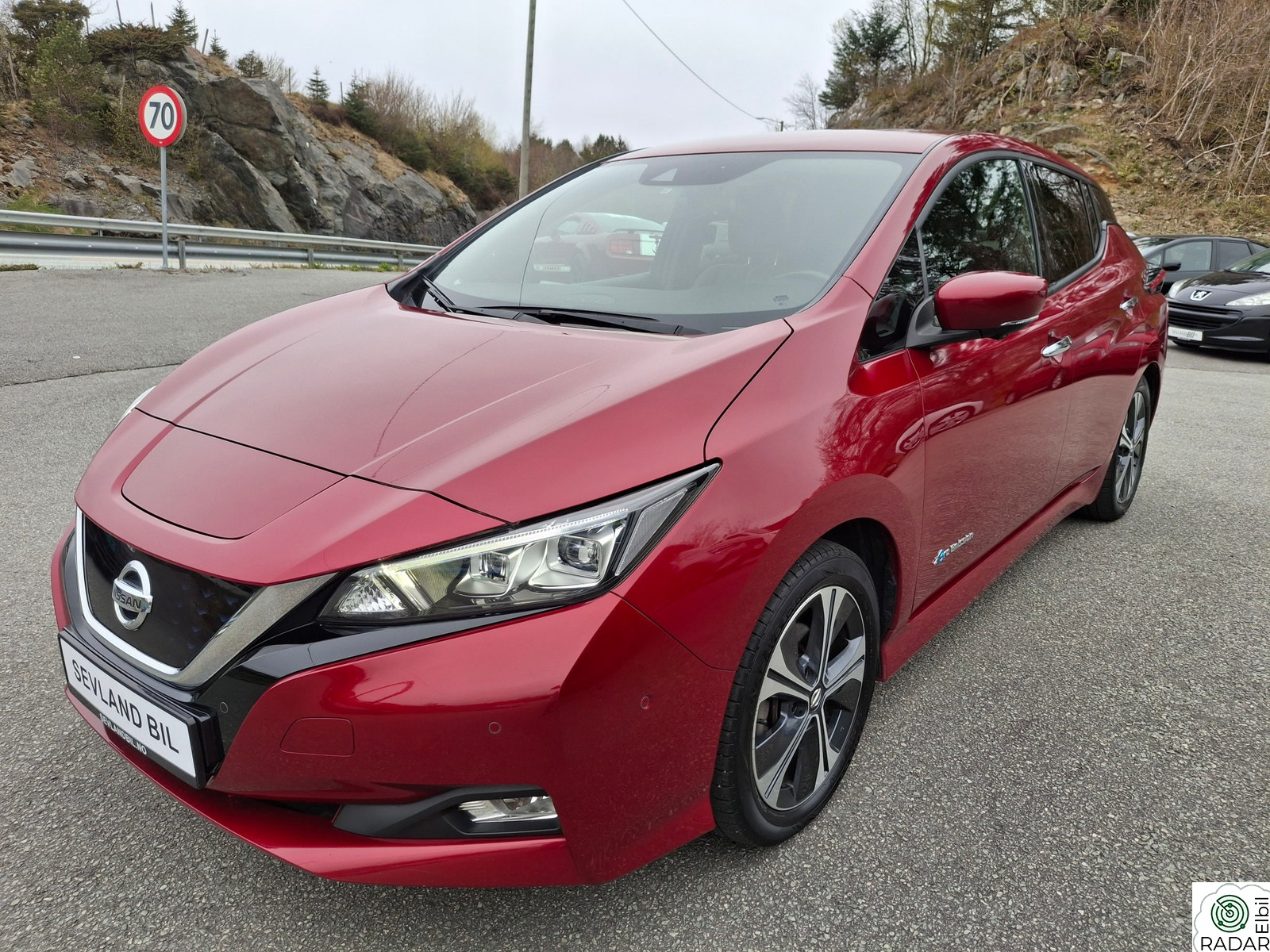NISSAN Leaf 40kWh 40kWh Tekna Skinn  Bose 360 kamera Dab