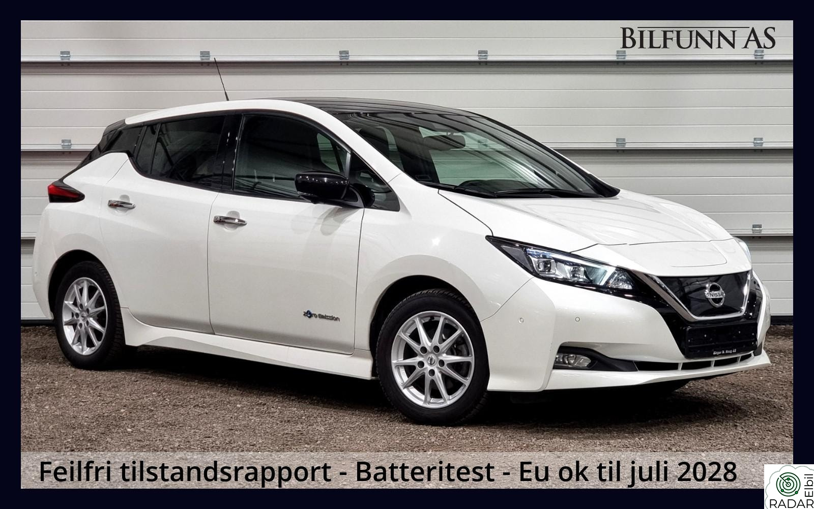 NISSAN Leaf 40kWh 40kWh Tekna, Norsk BOSE, ProPilot, ProPark, Varmepumpe