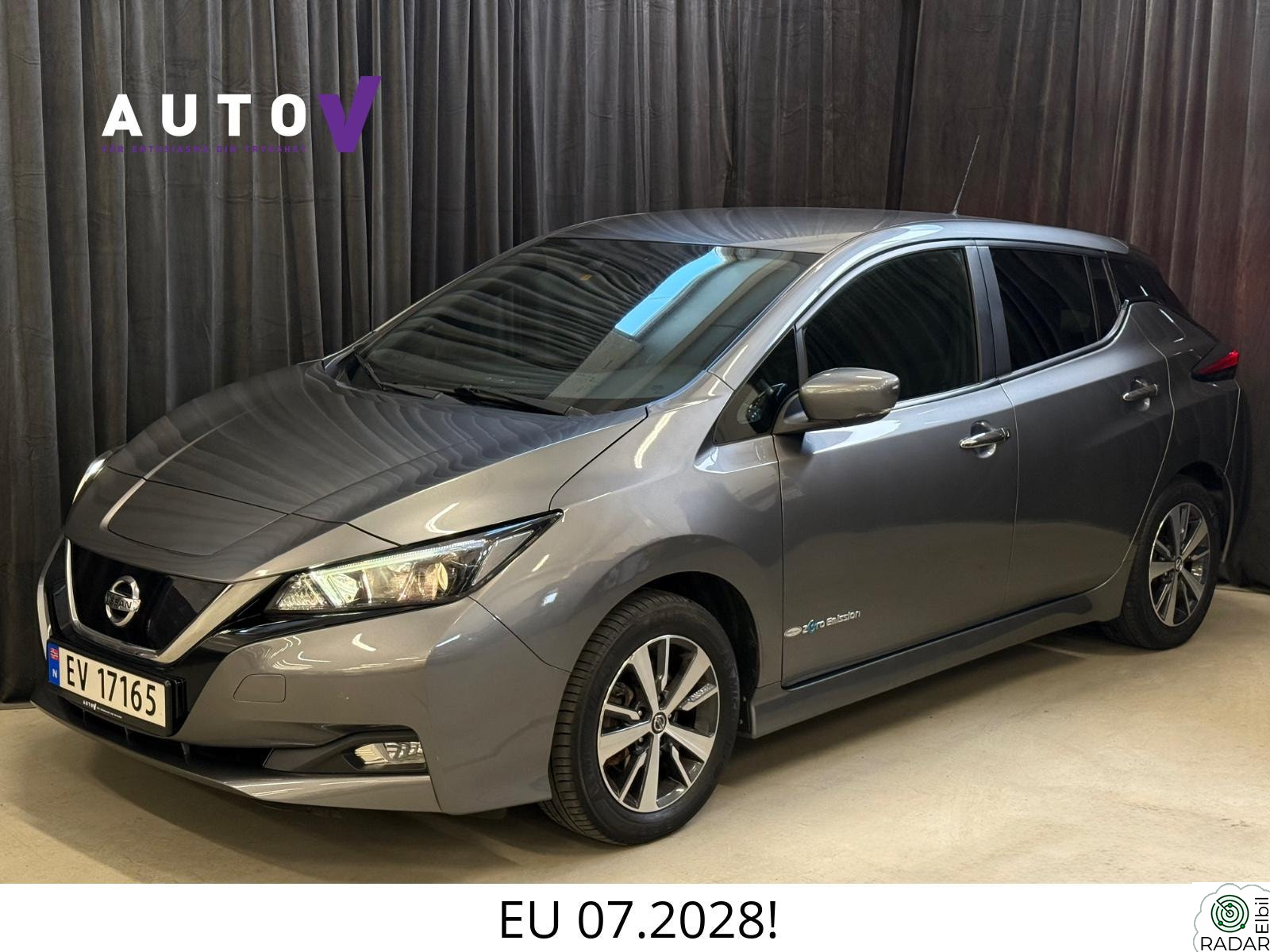 NISSAN Leaf 40kWh AUG.PRIS! 40kWh 150HK Acenta/ACC/Navi/Fjernlysass/Dab+