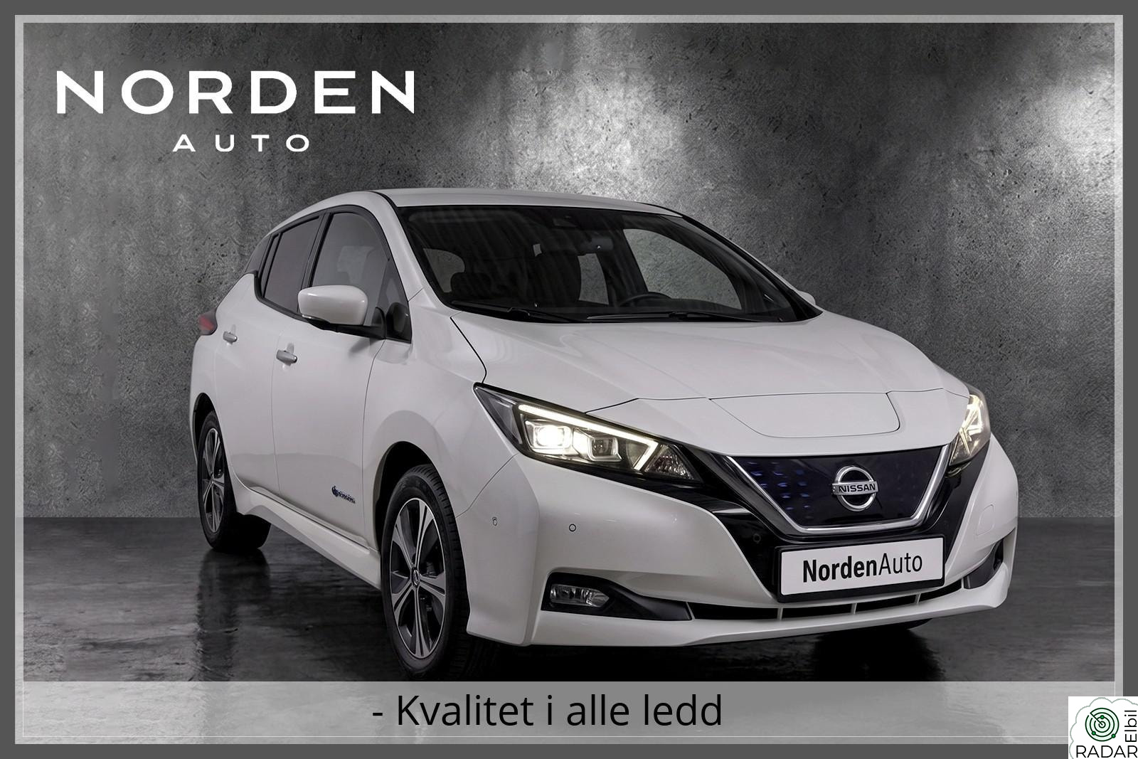 NISSAN Leaf 40kWh 40kWh/LAV-KM/ACC/NAVI/NORSK/2-EIERE/KEYLESS/DAB++