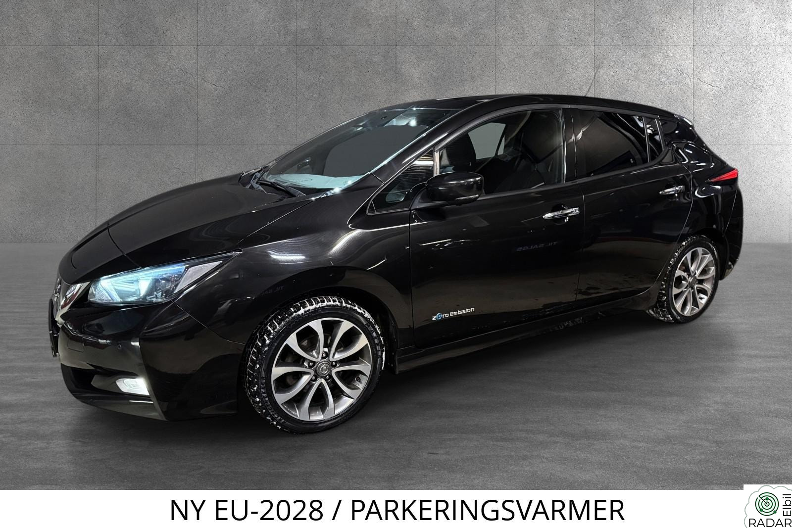NISSAN Leaf 40kWh 40kWh, 360 KAMERA, RATTVARME, KEYLESS, DAB, NAVI, ACC++