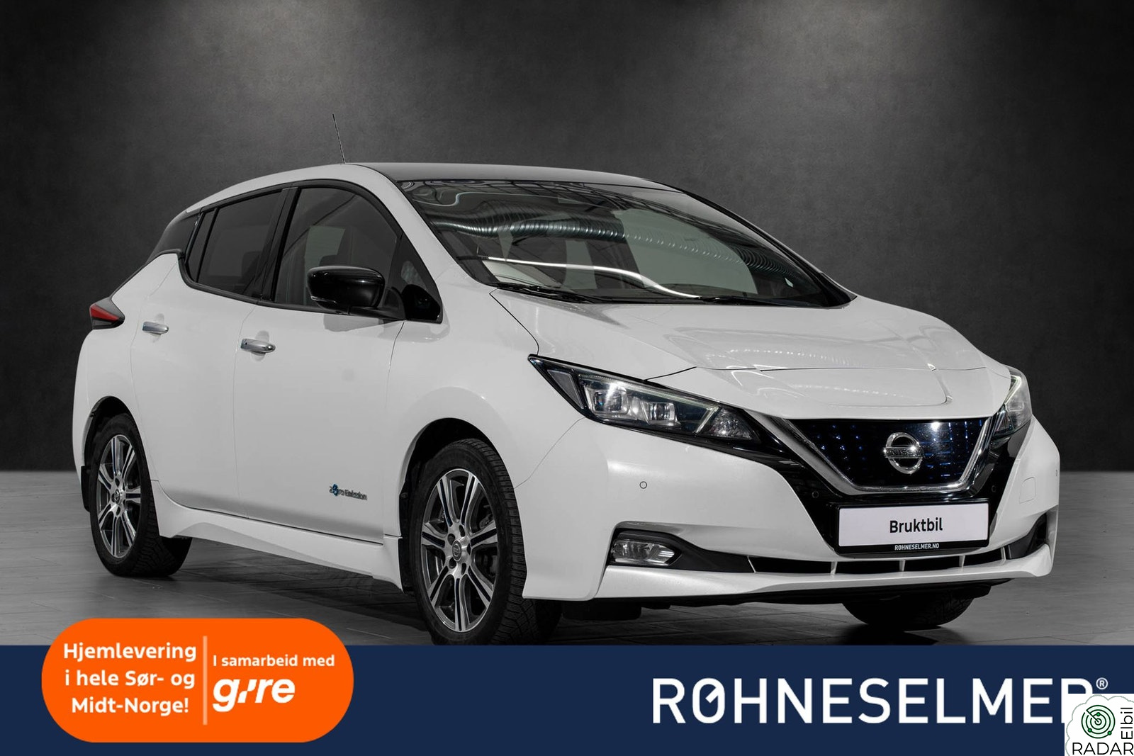 NISSAN Leaf 40kWh |TOPPUTSTYRT|SKINNSETER|EU2028|VARMEPUMPE|