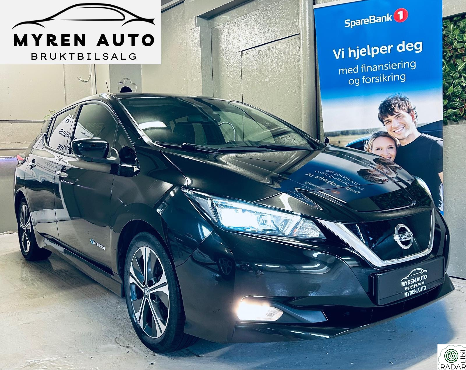 NISSAN Leaf 40kWh 40kWh TEKNA/ACC/360KAMERA/P.SENSORER/NAVI/GARANTI/