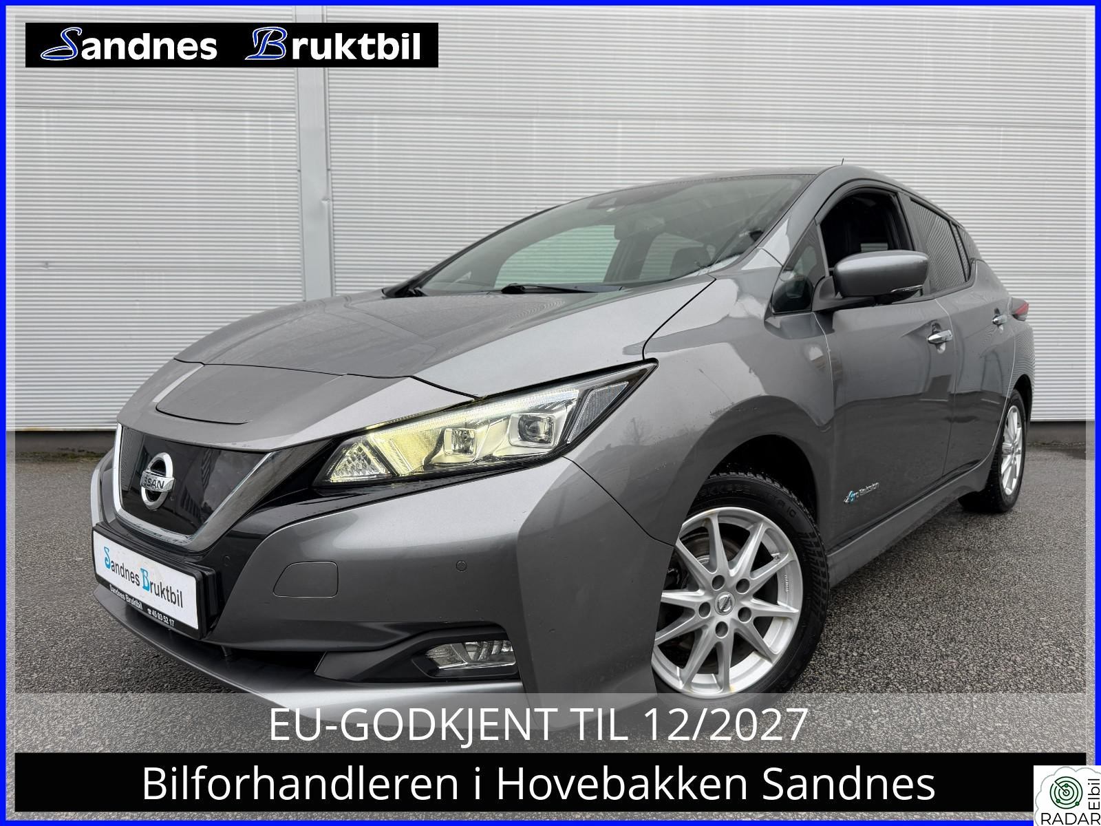 NISSAN Leaf 40kWh 40kWH TEKNA,DELSKINN,BOSE,ACC,NAVI,360KAMERA,KEYLESS