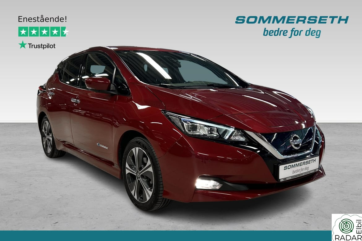NISSAN Leaf 40kWh 360 kamera/Varme i ratt/Keyless/Bose +++